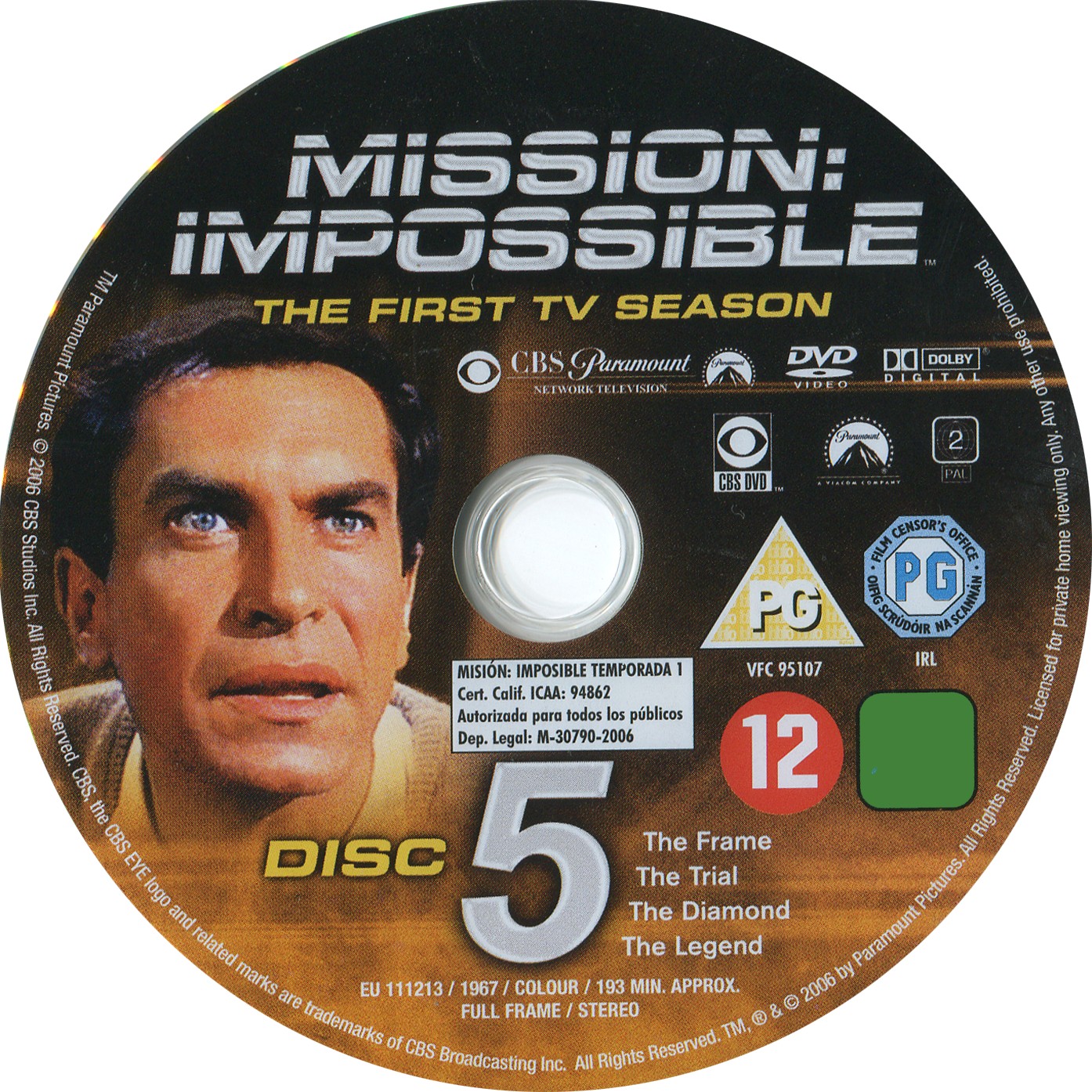 Mission impossible Saison 1 DVD 5