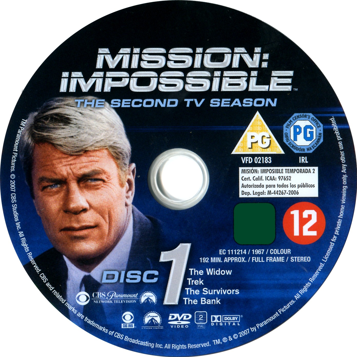 Mission impossible Saison 2 DISC 1