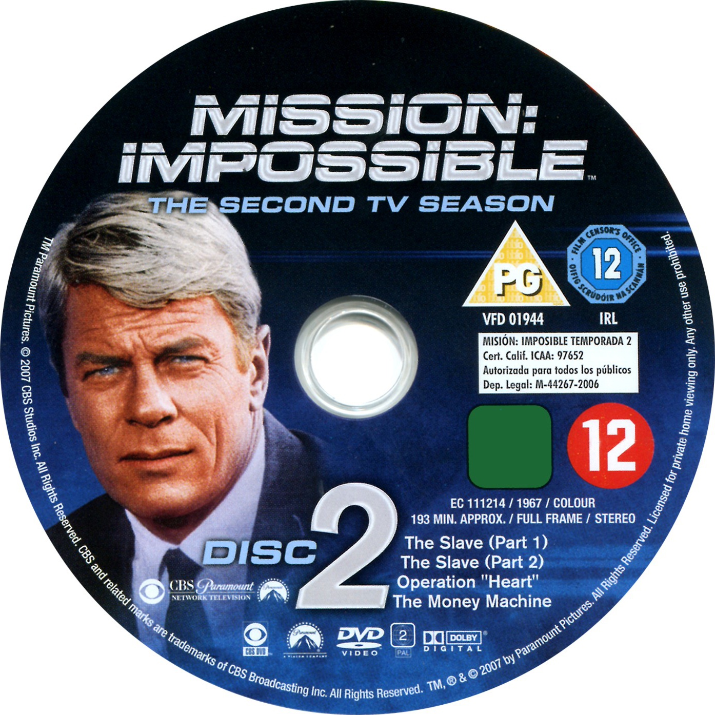 Mission impossible Saison 2 DISC 2