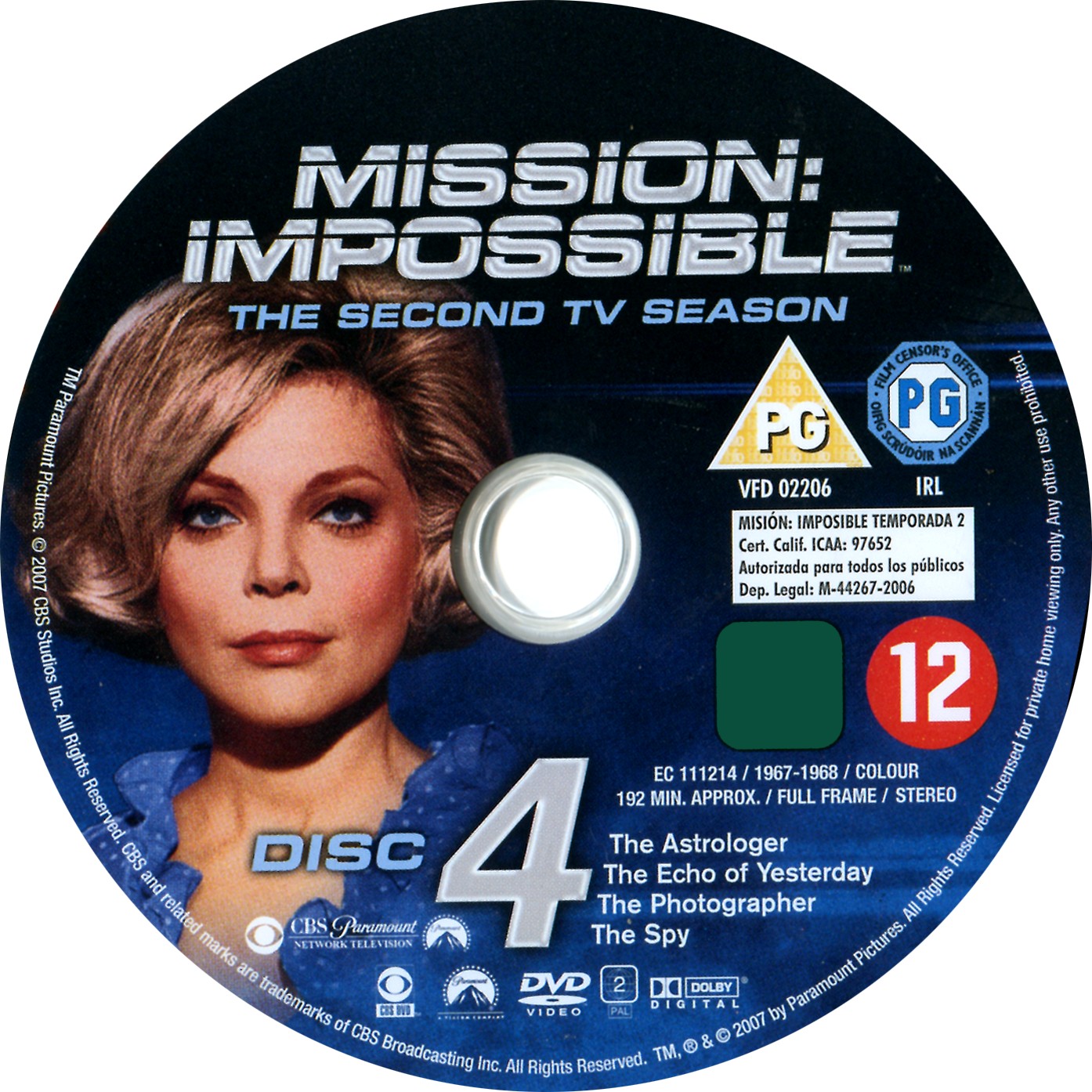 Mission impossible Saison 2 DISC 4