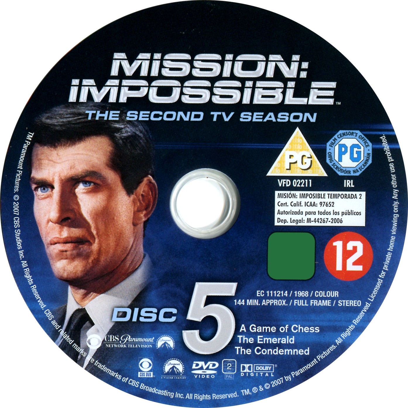 Mission impossible Saison 2 DISC 5