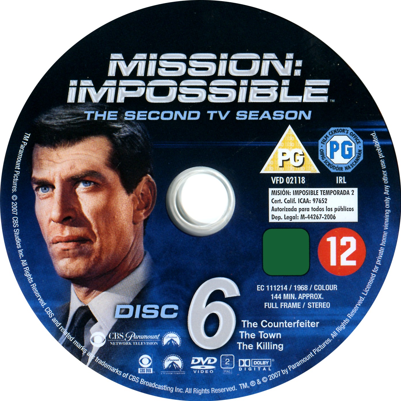 Mission impossible Saison 2 DISC 6