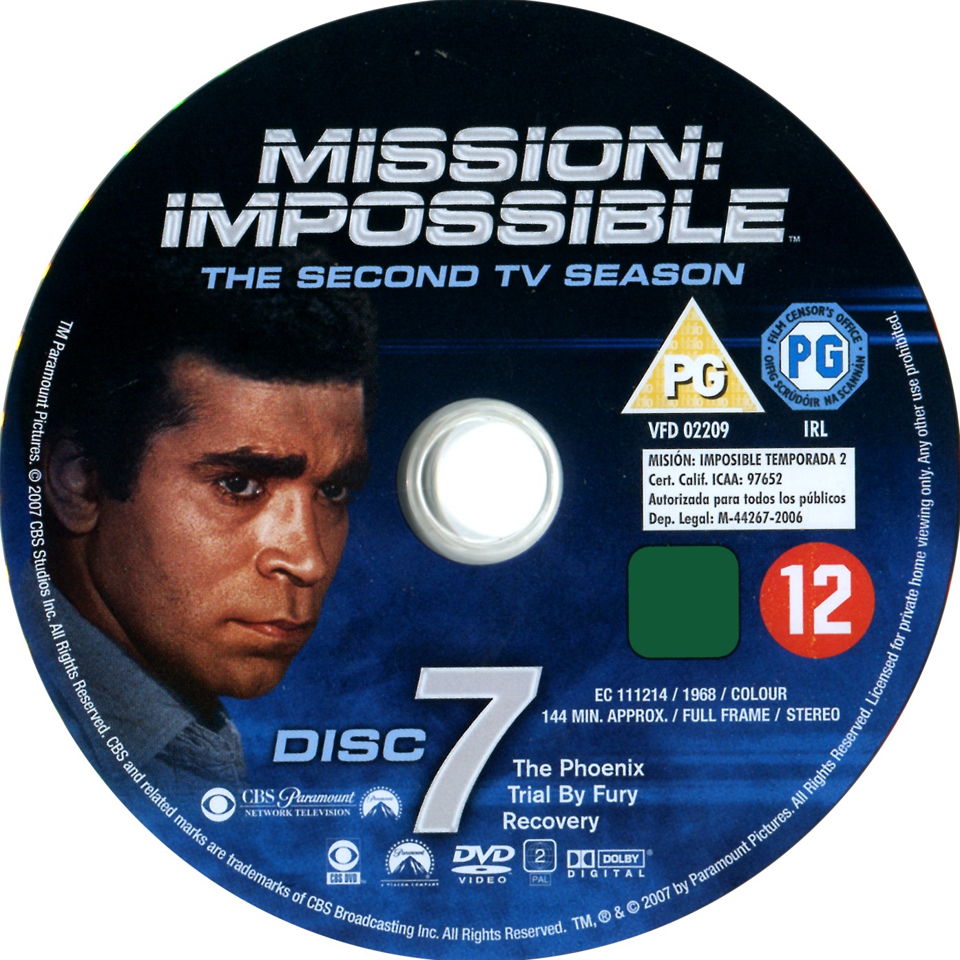 Mission impossible Saison 2 DISC 7