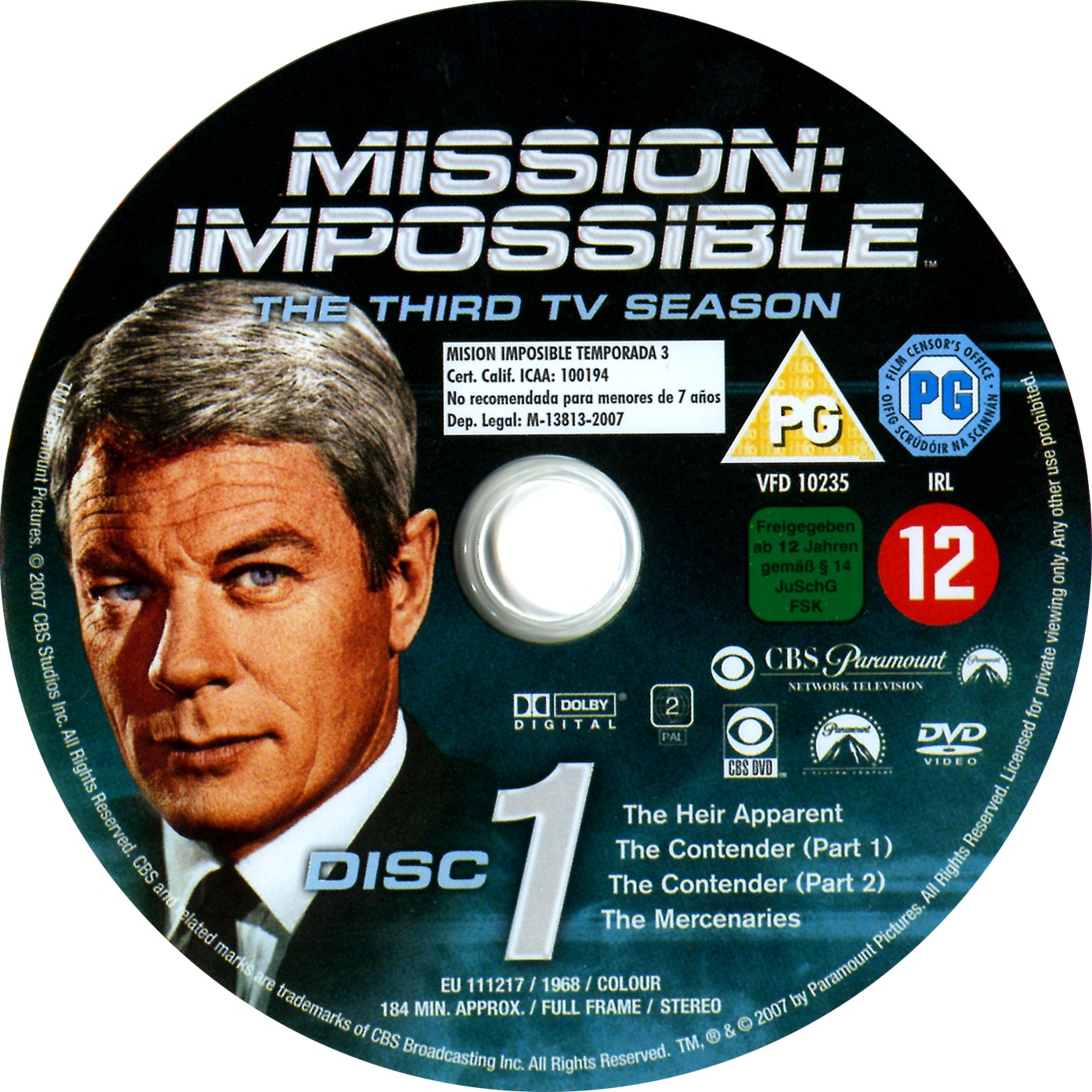 Mission impossible Saison 3 DISC 1
