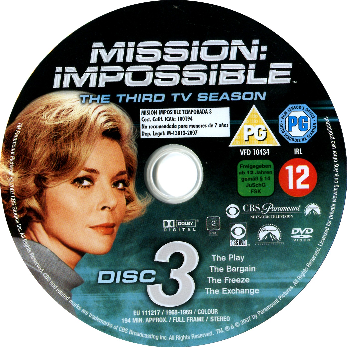 Mission impossible Saison 3 DISC 3