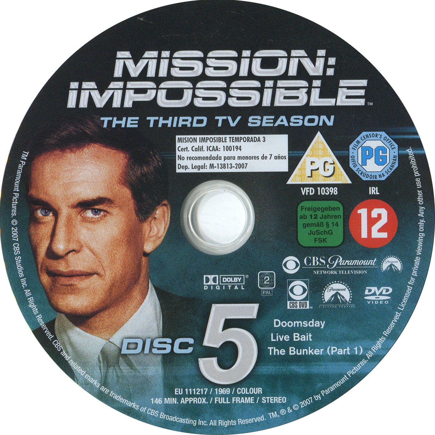 Mission impossible Saison 3 DISC 5