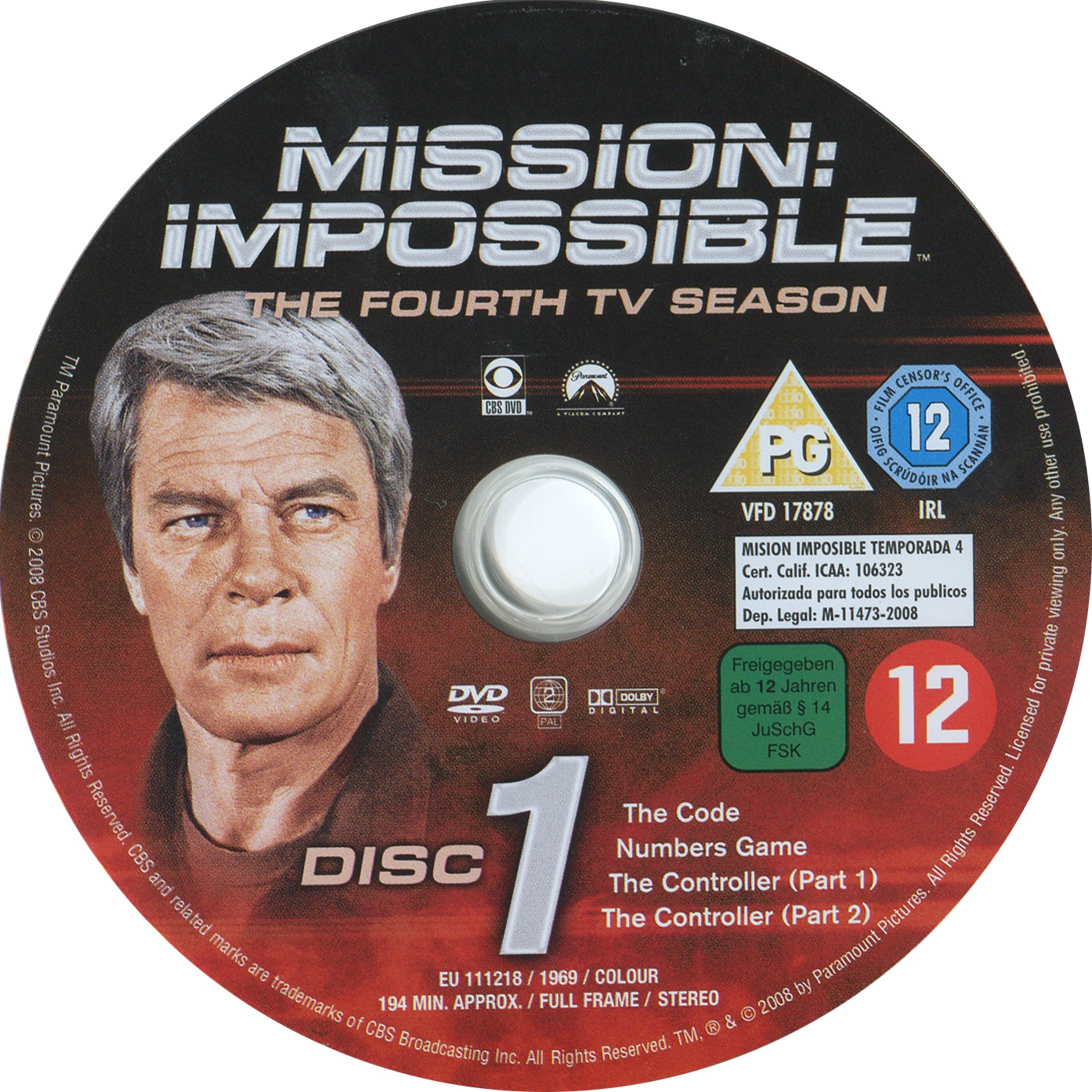 Mission impossible Saison 4 DISC 1
