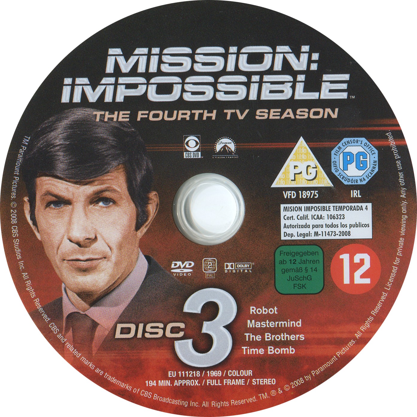 Mission impossible Saison 4 DISC 3