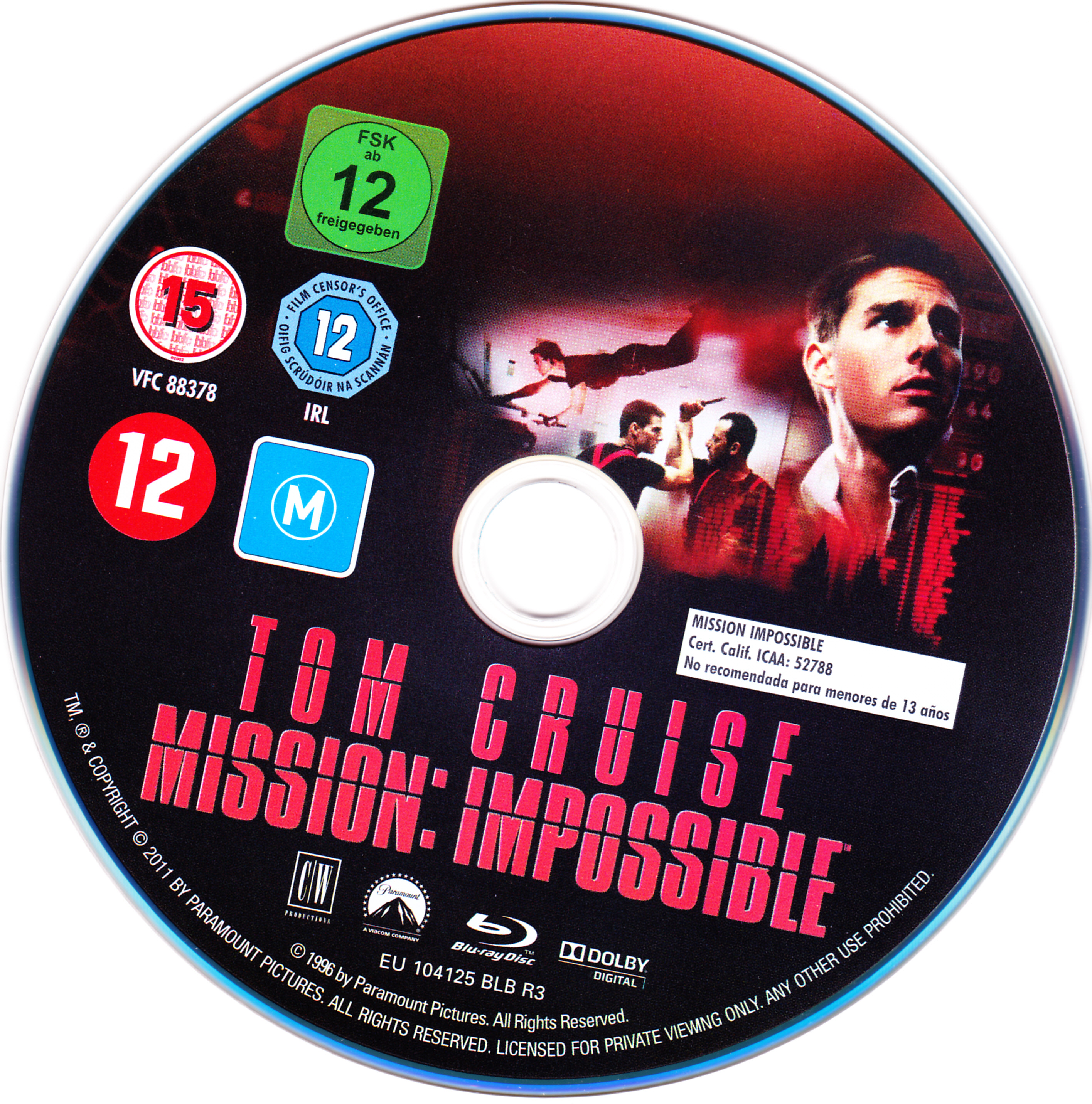 Mission impossible (BLU-RAY)