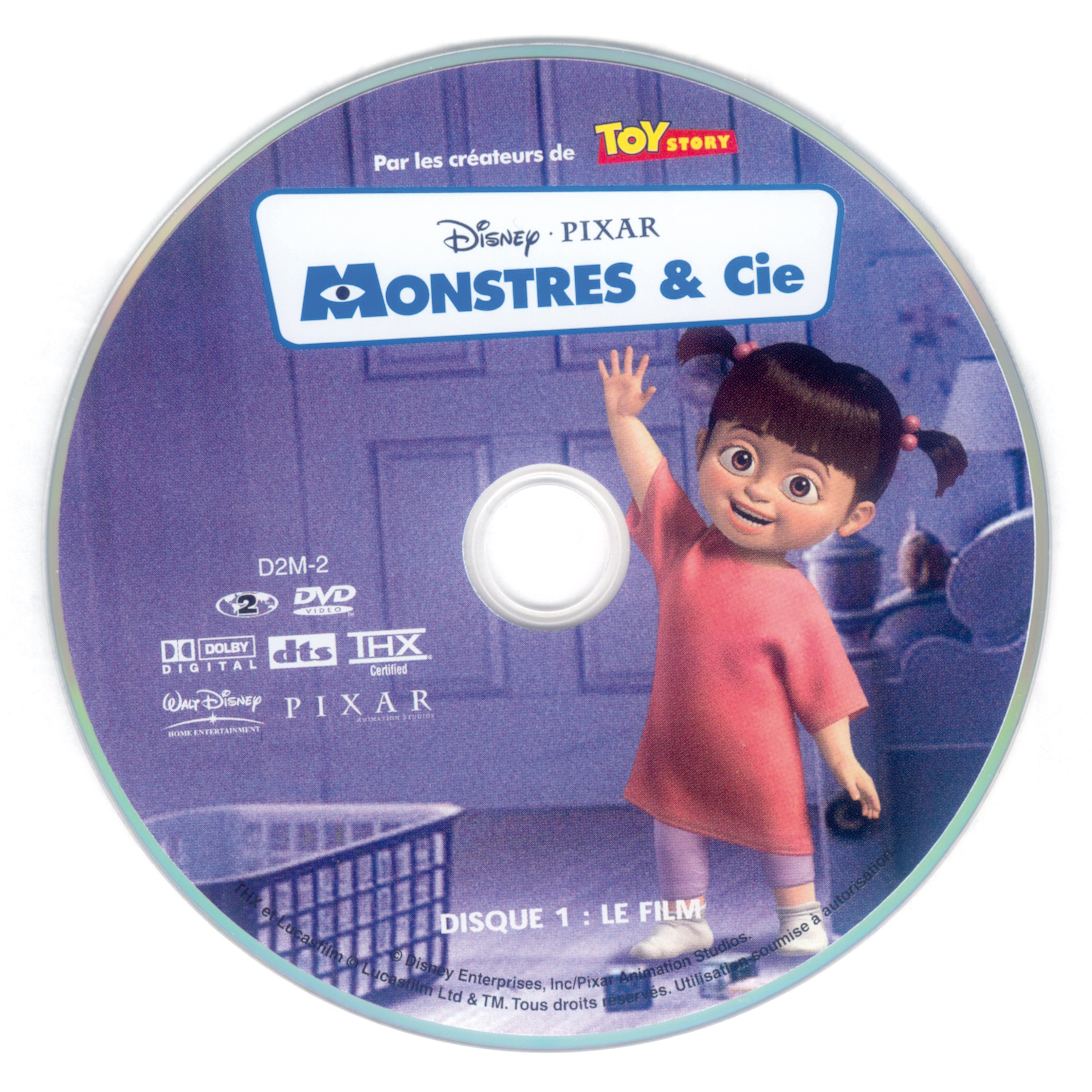 Monstres et Cie DISC 1