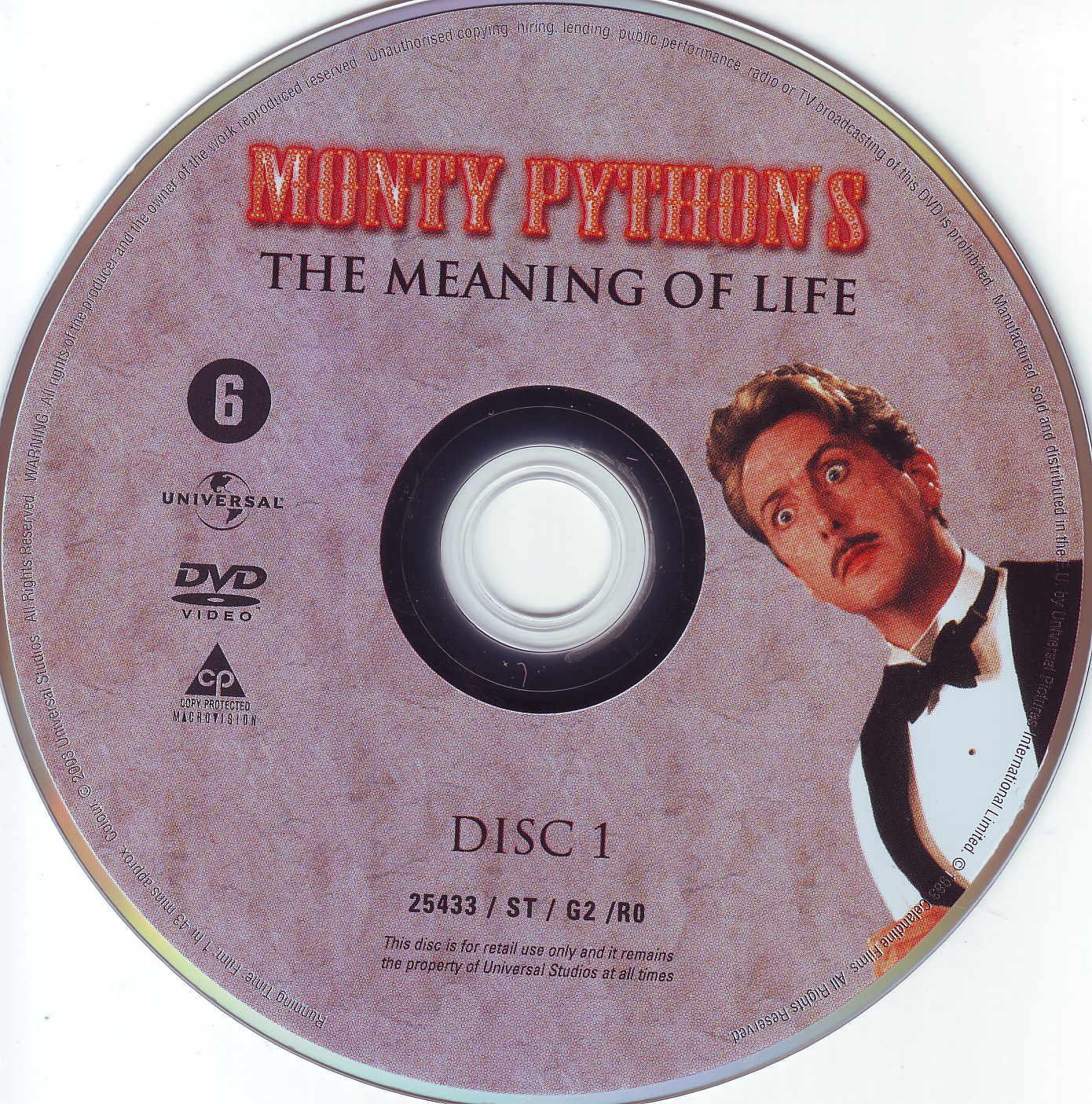 Monty python - le sens de la vie DISC 1