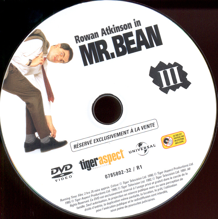 Mr Bean La Totale DVD 3