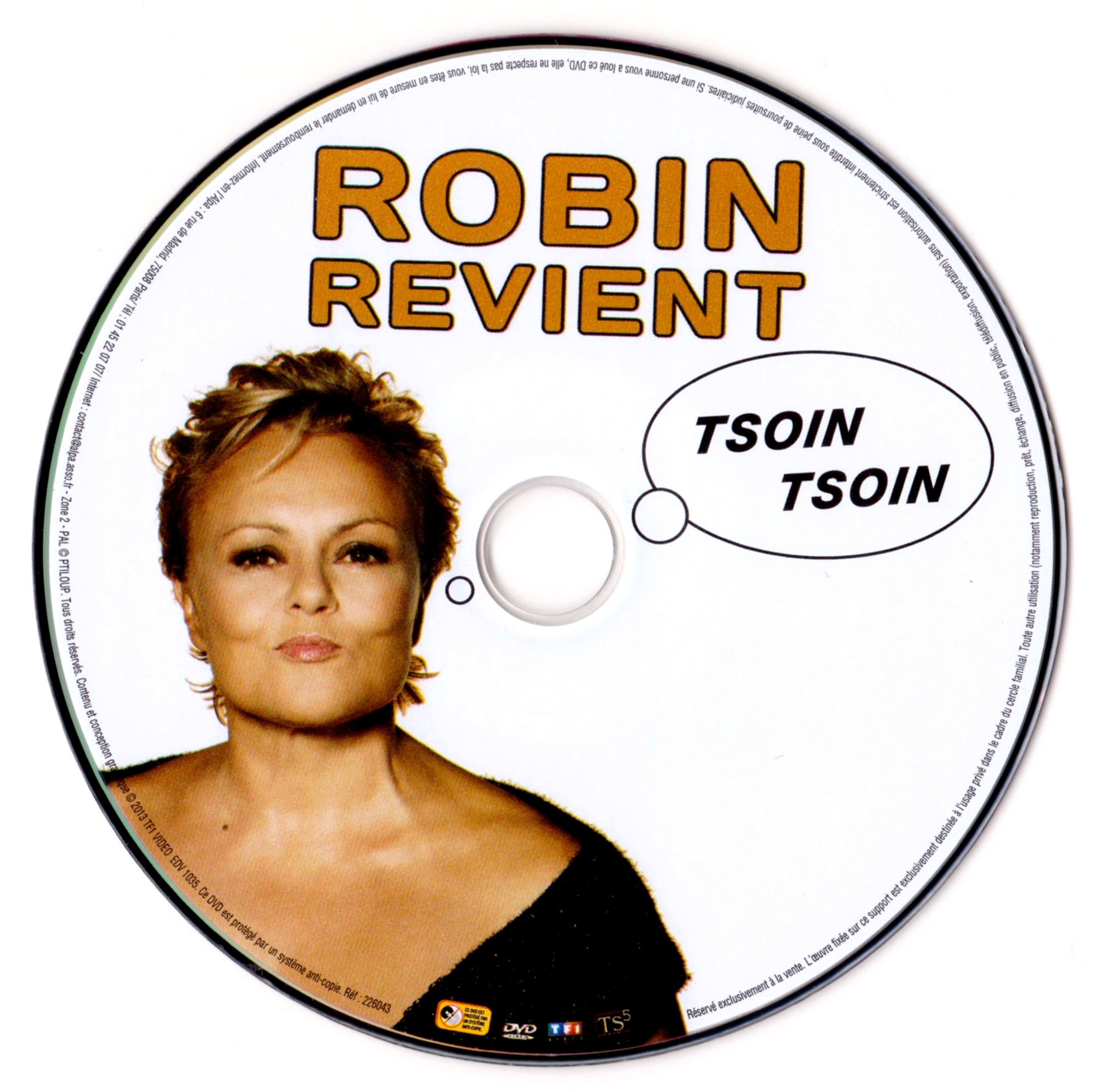 Muriel Robin revient Tsoin tsoin