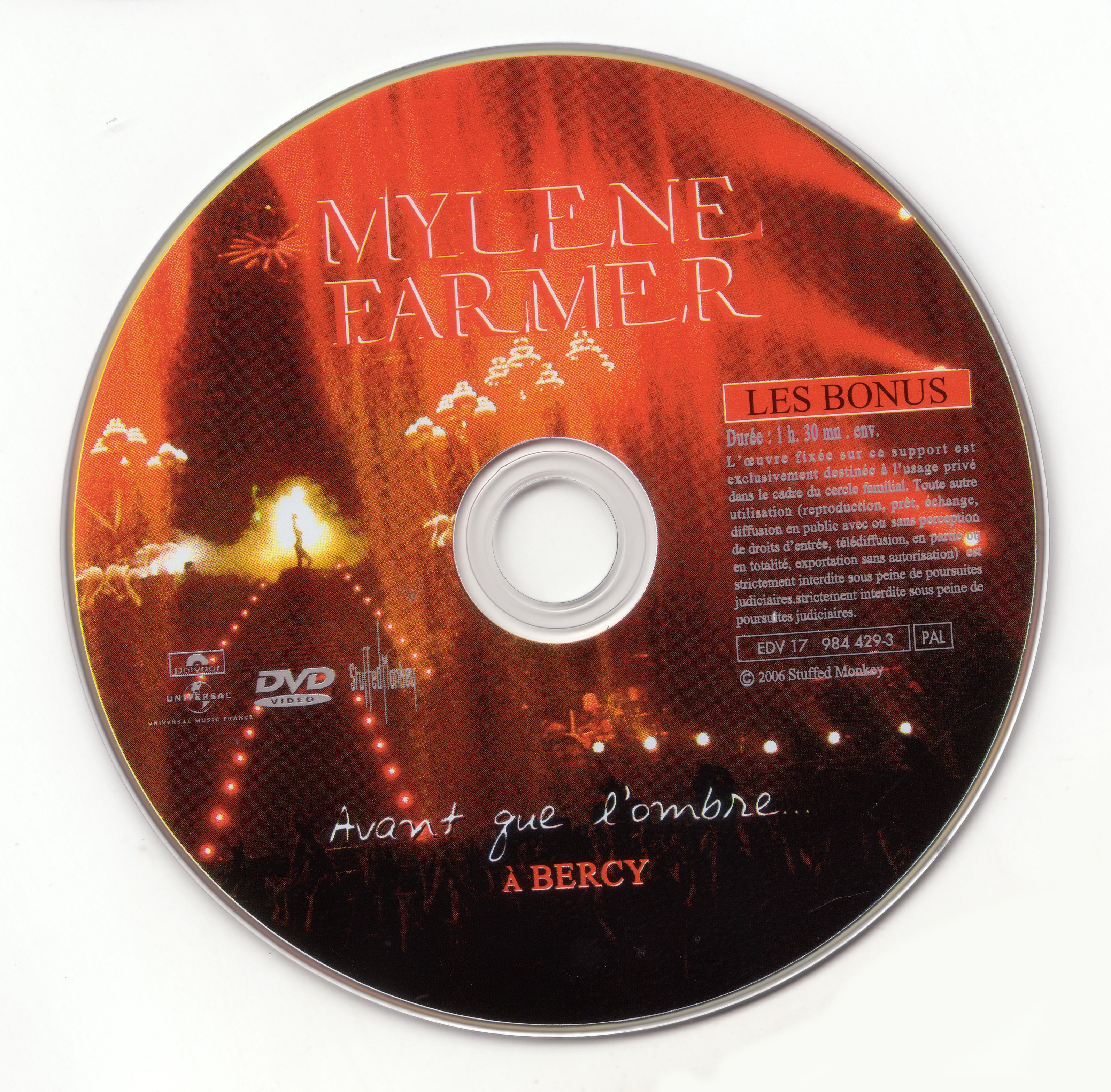 Mylene farmer Bercy 2006 BONUS