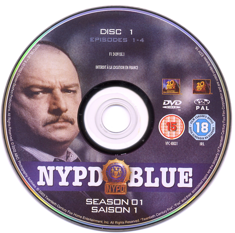 NYPD Blue saison 1 dvd 1