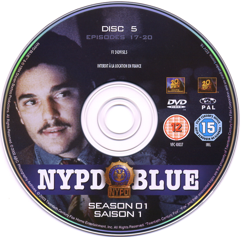 NYPD Blue saison 1 dvd 5