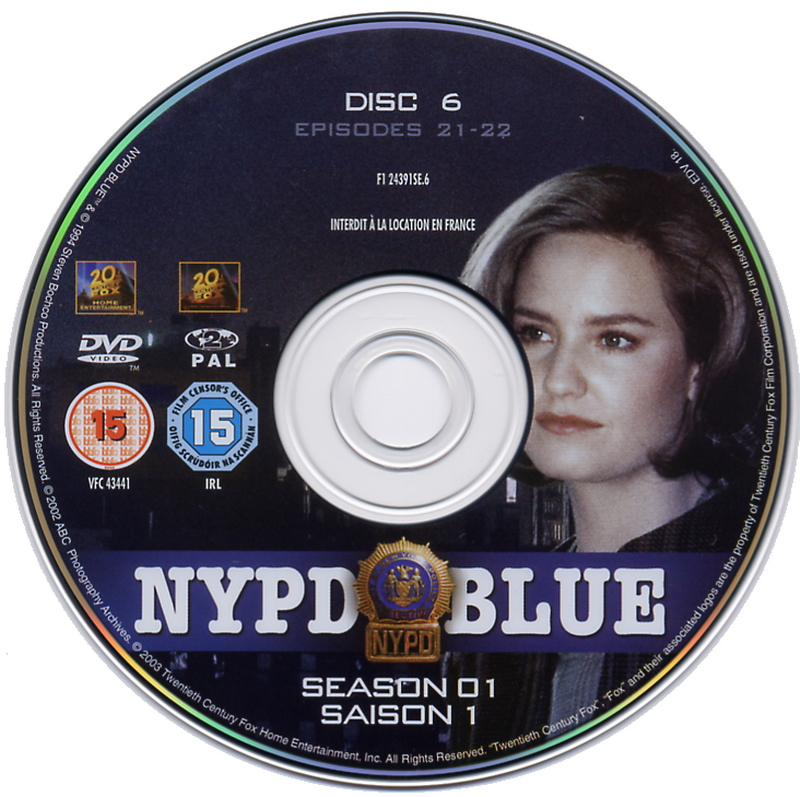 NYPD Blue saison 1 dvd 6