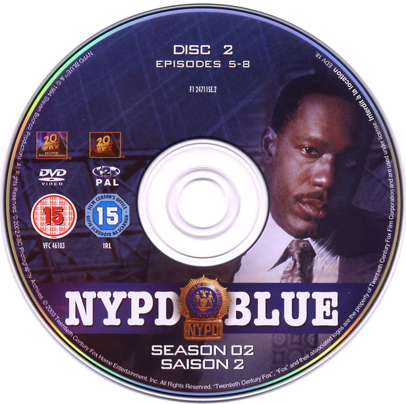 NYPD Blue saison 2 dvd 2