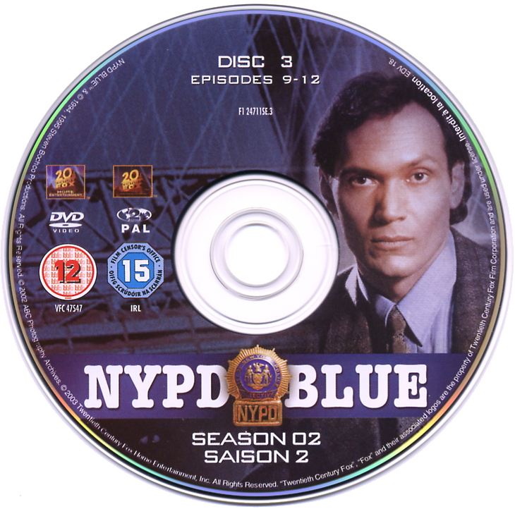 NYPD Blue saison 2 dvd 3