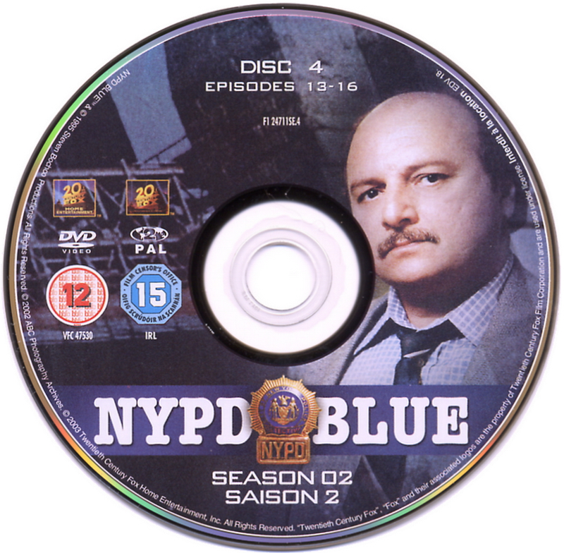 NYPD Blue saison 2 dvd 4