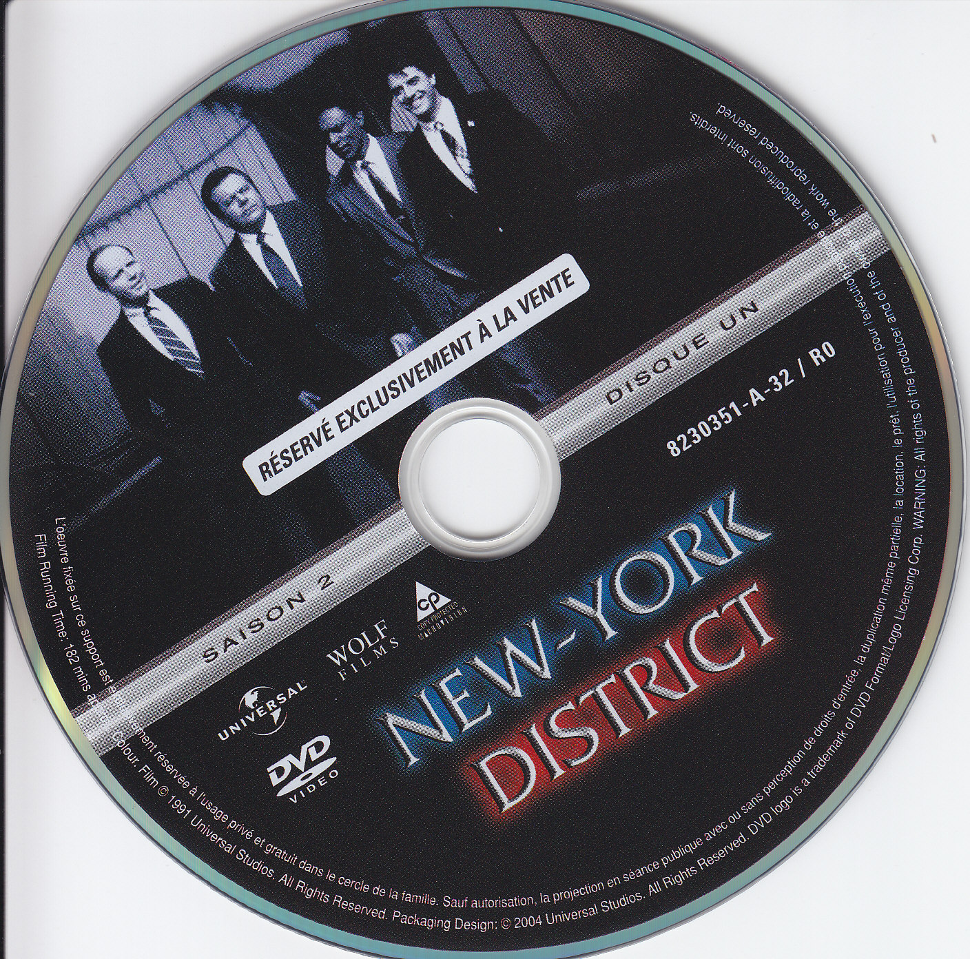 New York district Saison 2 DISC 1