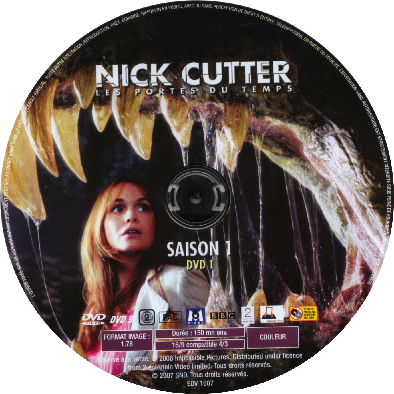 Nick Cutter Les portes du temps Saison 1 DISC 1