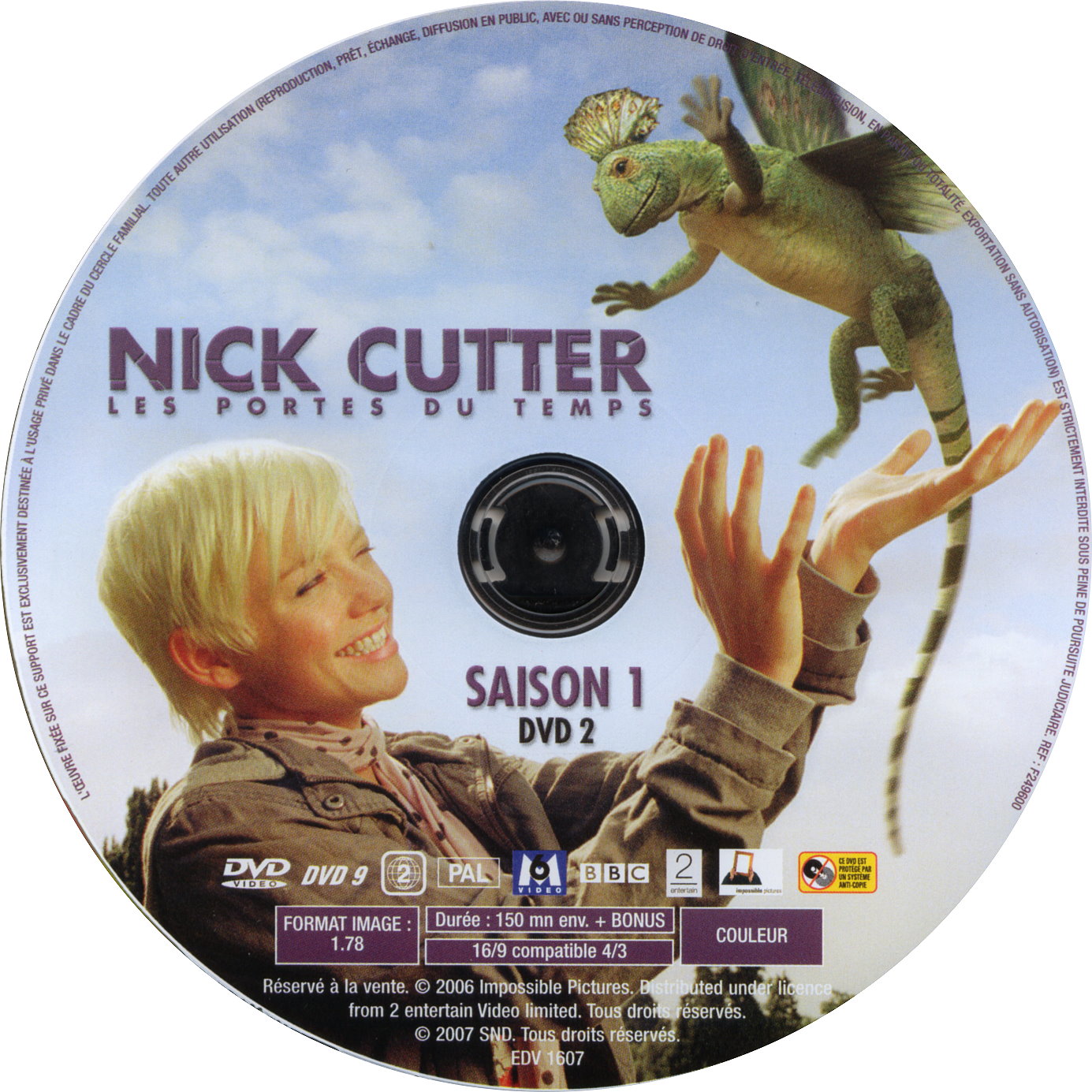 Nick Cutter Les portes du temps Saison 1 DISC 2