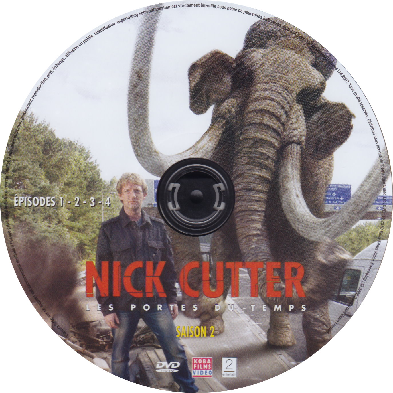 Nick Cutter Les portes du temps Saison 2 DISC 1