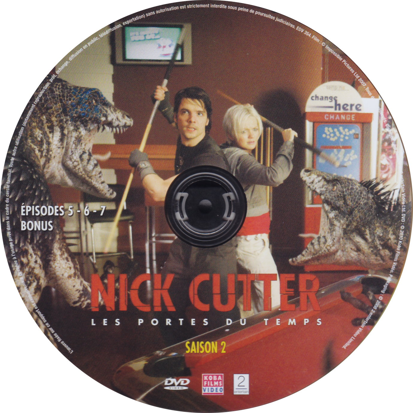 Nick Cutter Les portes du temps Saison 2 DISC 2