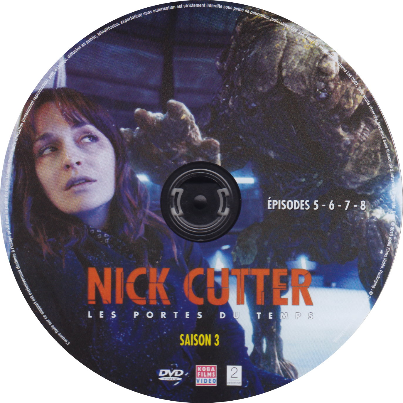 Nick Cutter Les portes du temps Saison 3 DISC 2