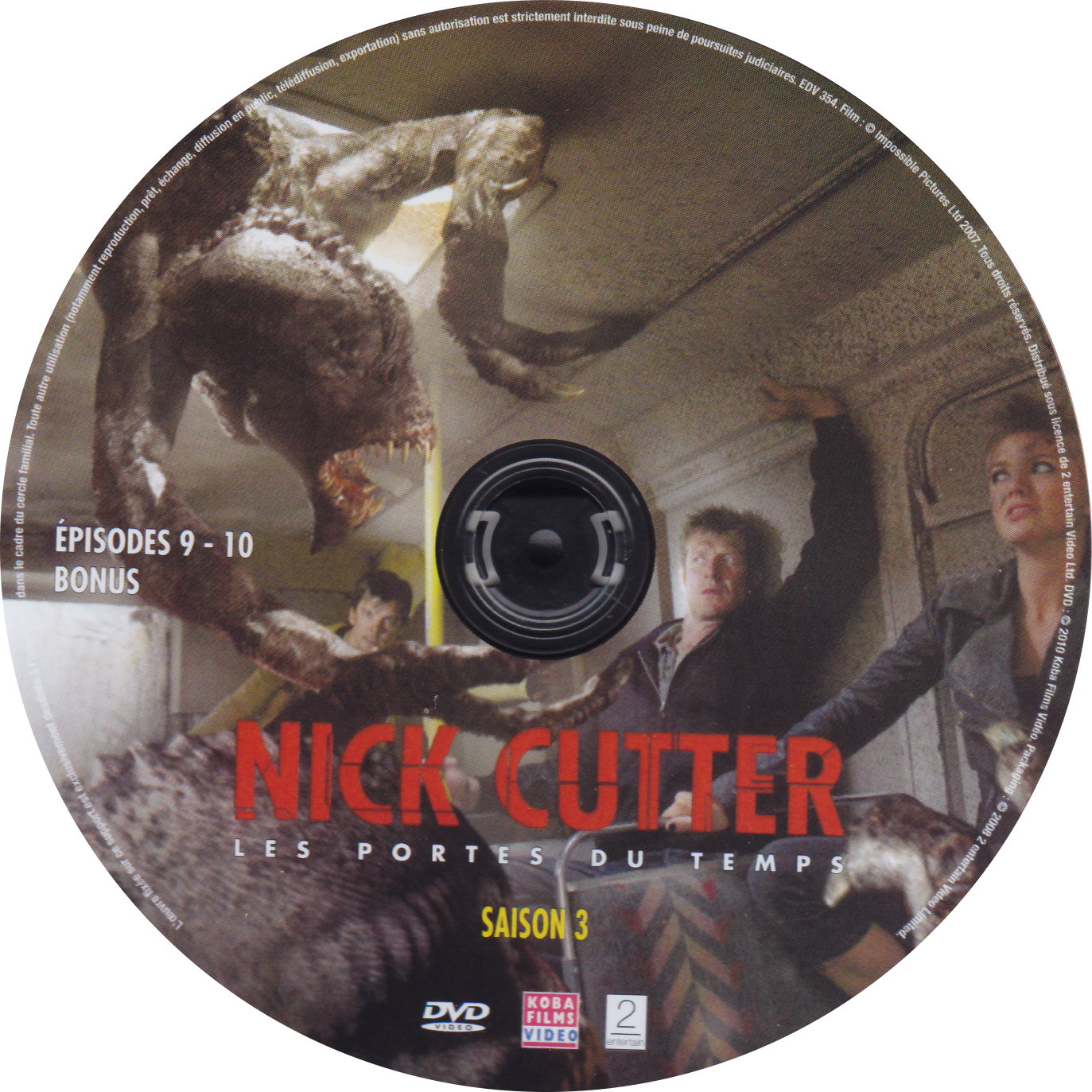 Nick Cutter Les portes du temps Saison 3 DISC 3