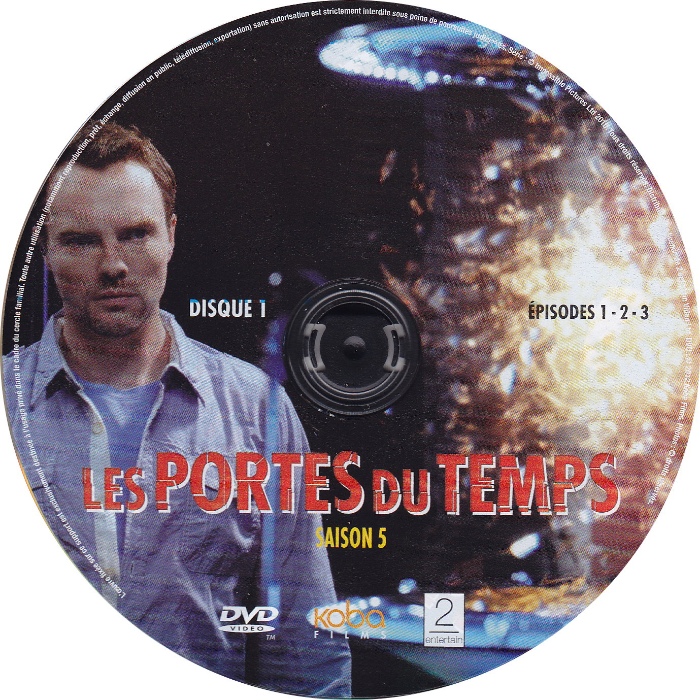 Nick Cutter Les portes du temps Saison 5 DISC 1