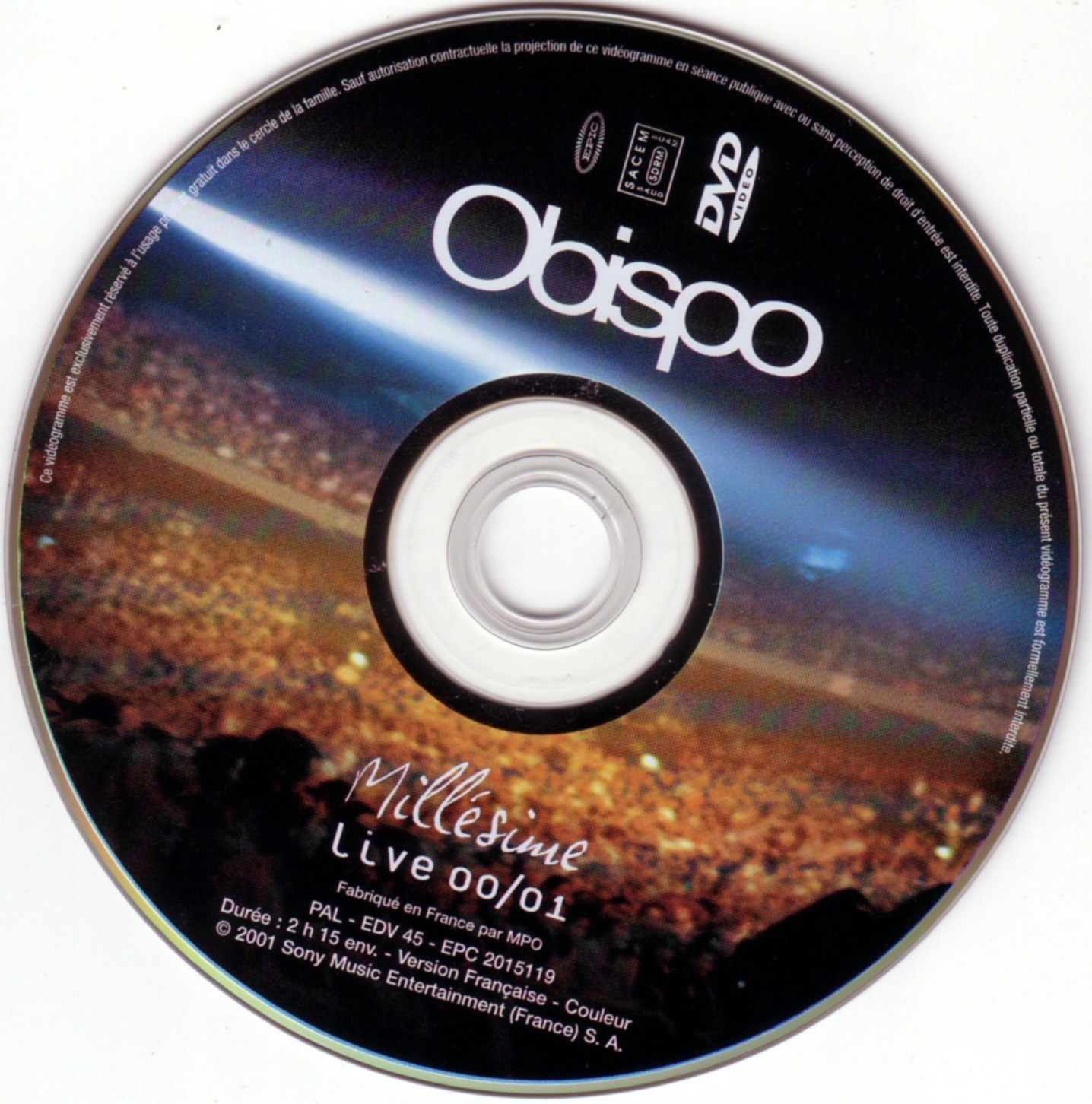 Obispo - Millsime Live 00-01