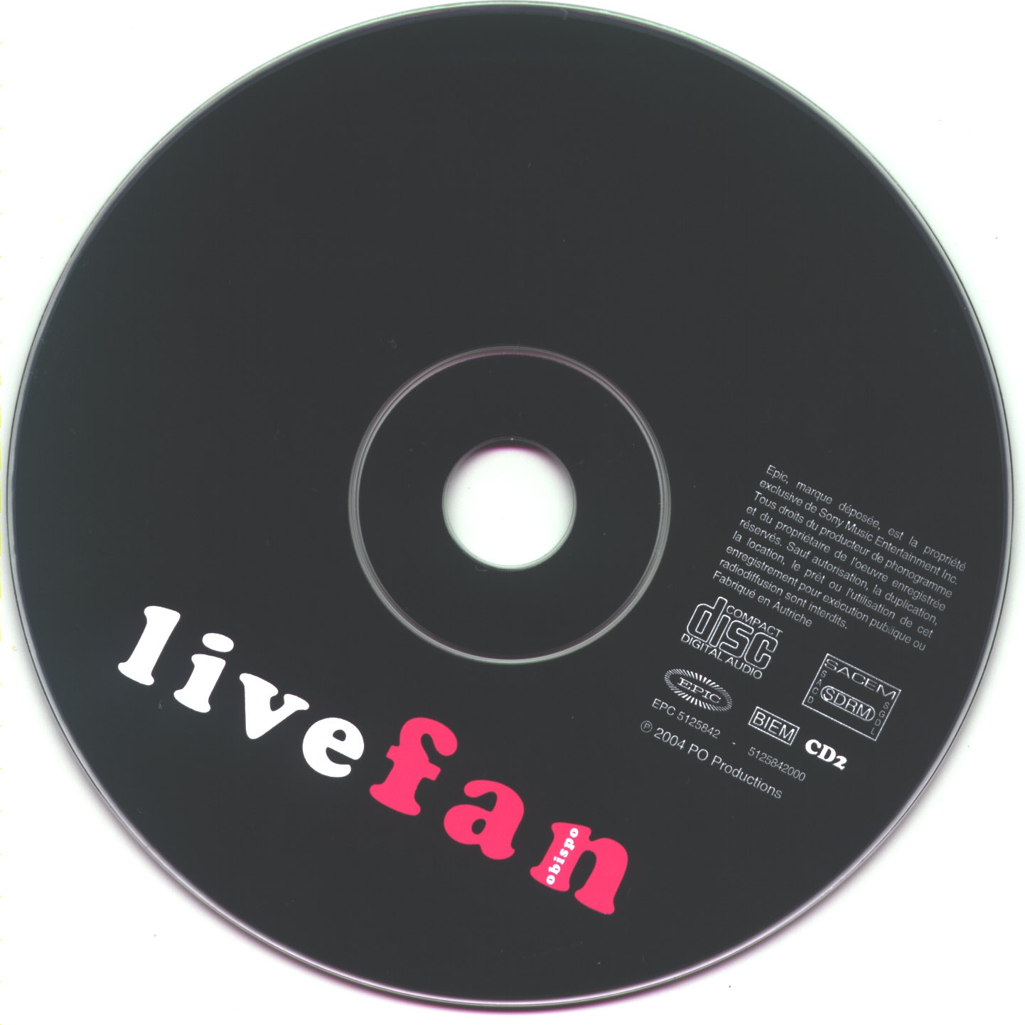 Obispo - fan live 2004