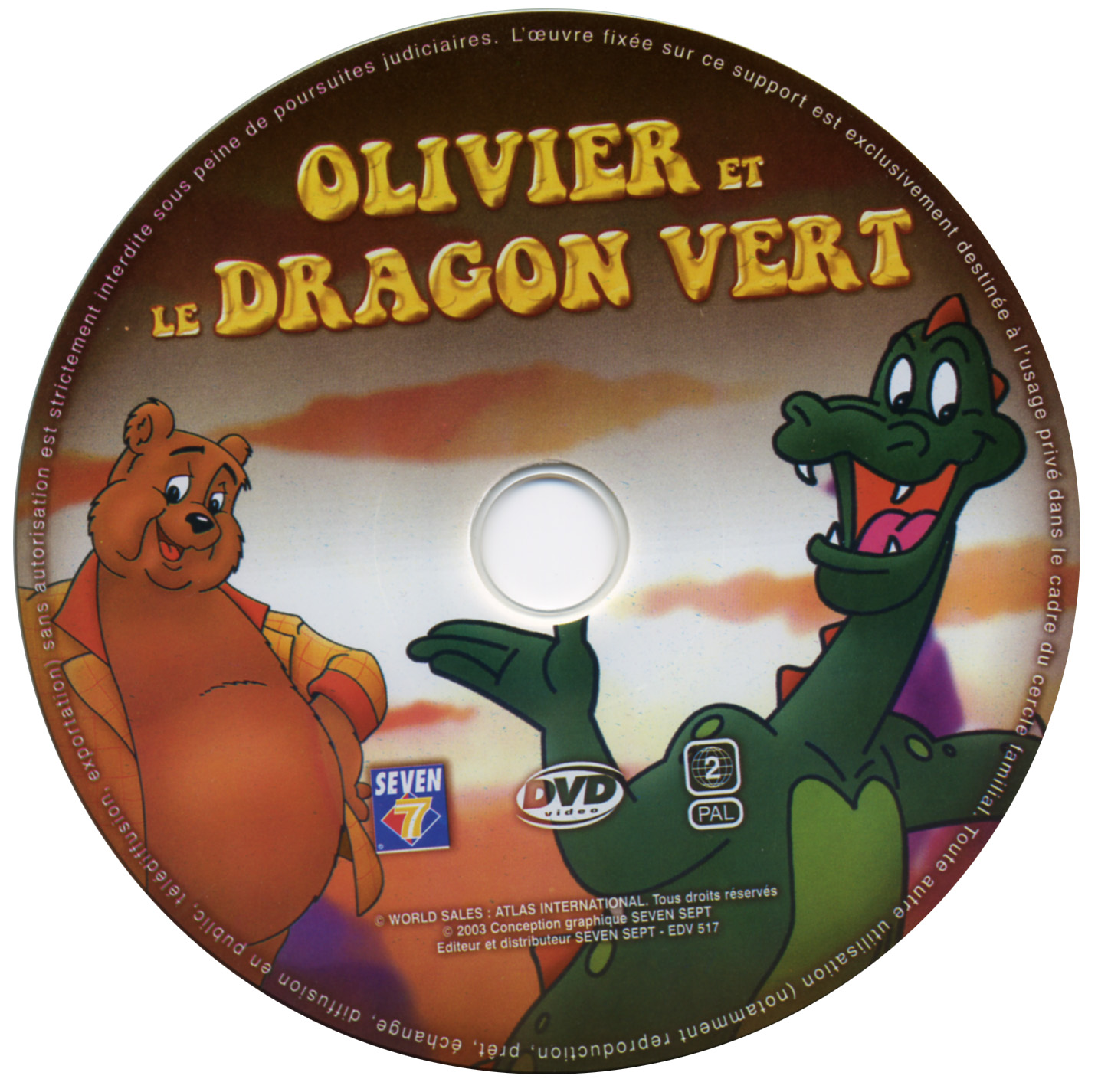 Olivier et le dragon vert