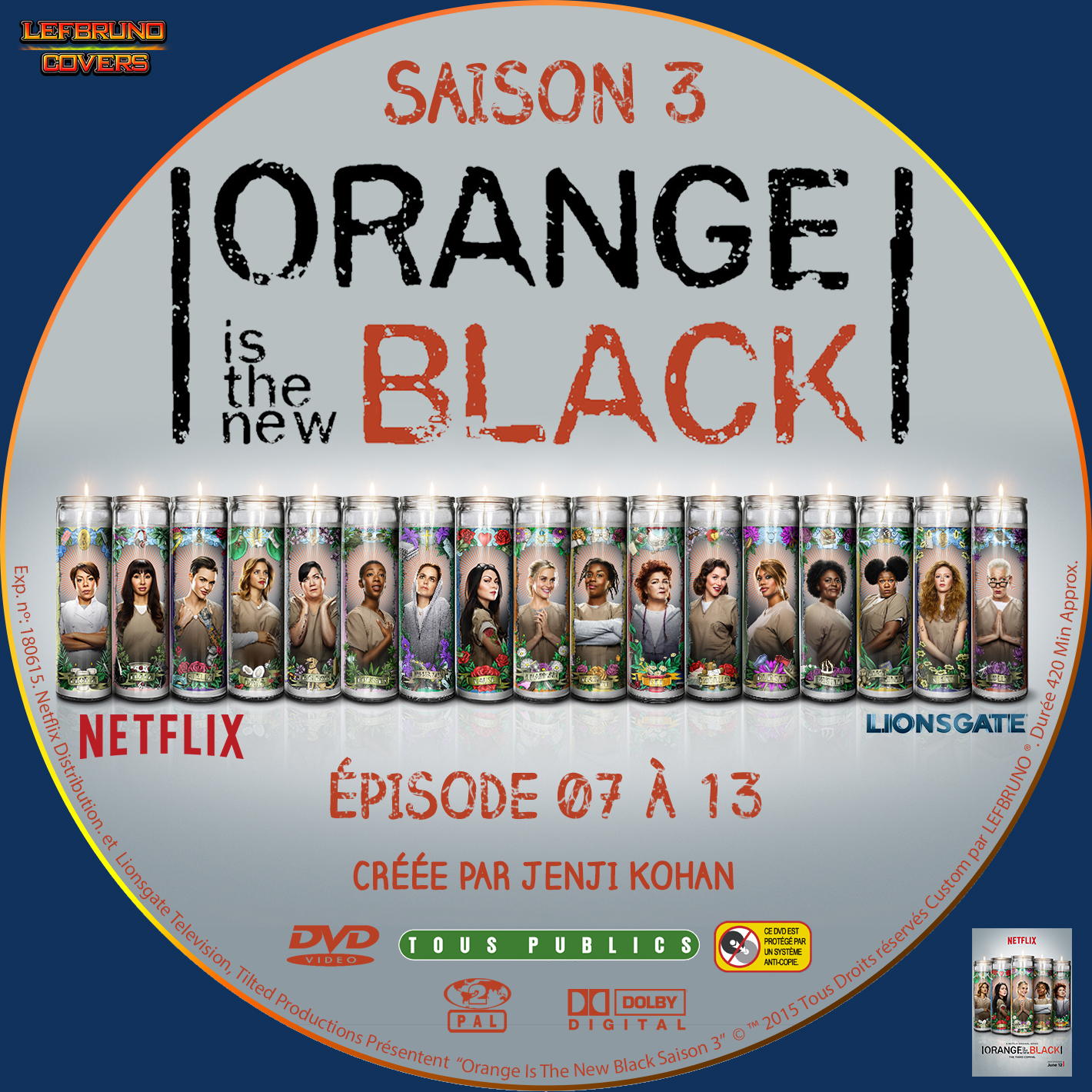 Orange Is The New Black Saison 3 DISC 2 custom