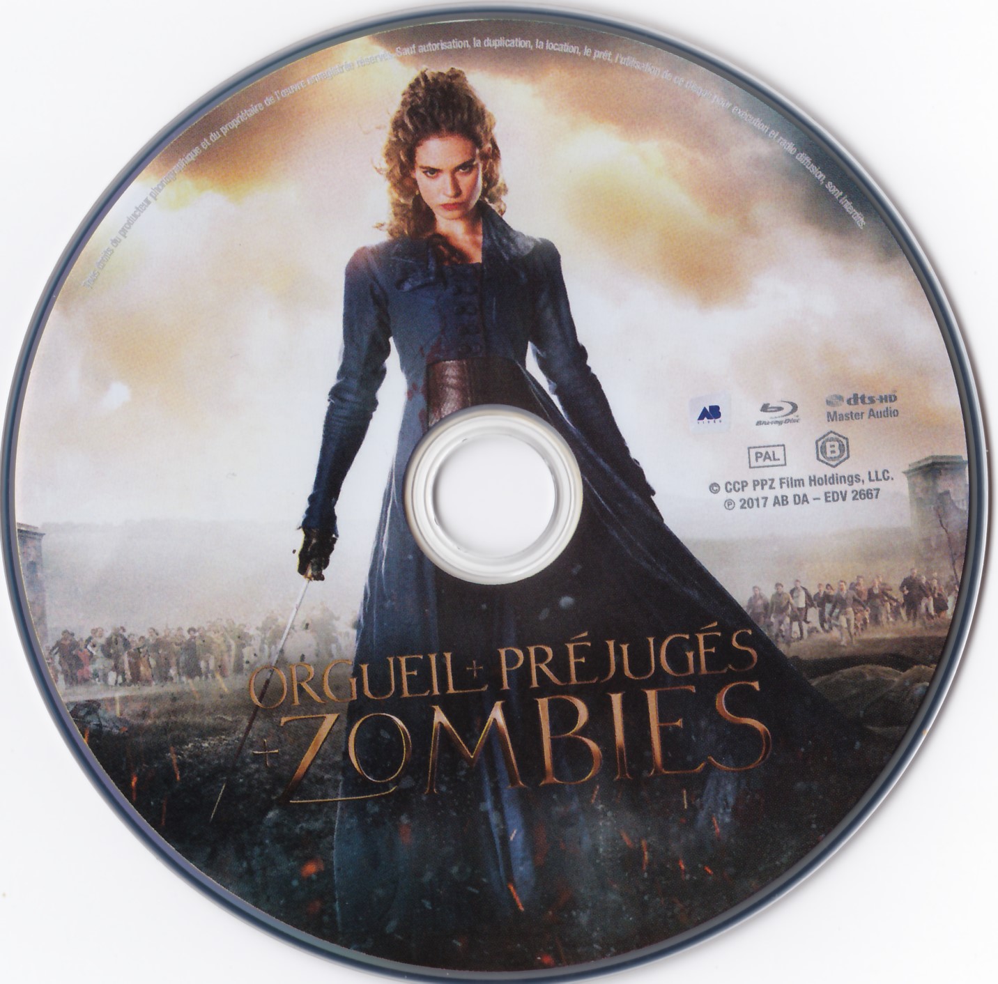 Orgueil et Prjugs et Zombies (BLU-RAY)