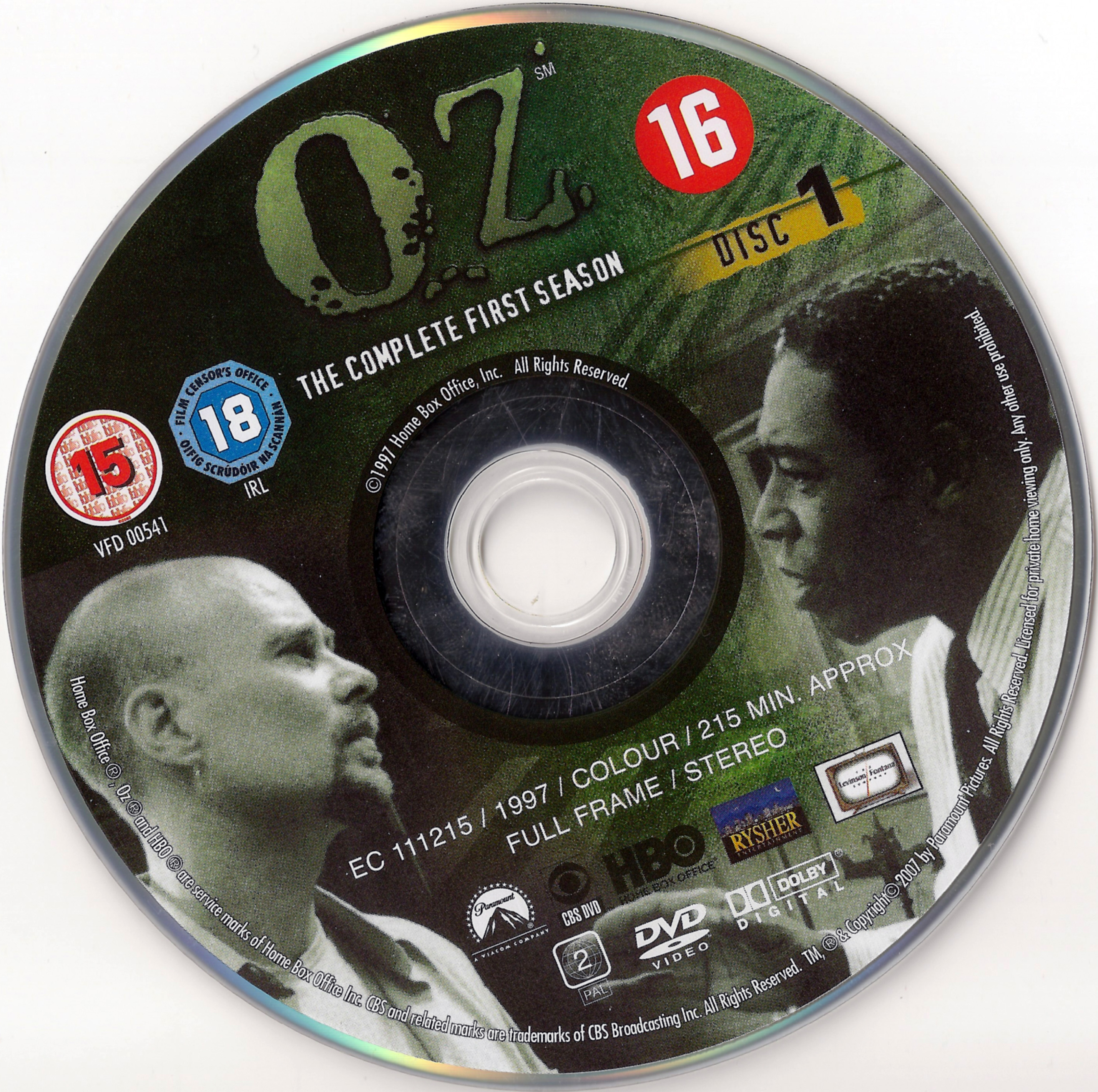 Oz Saison 1 DVD 1