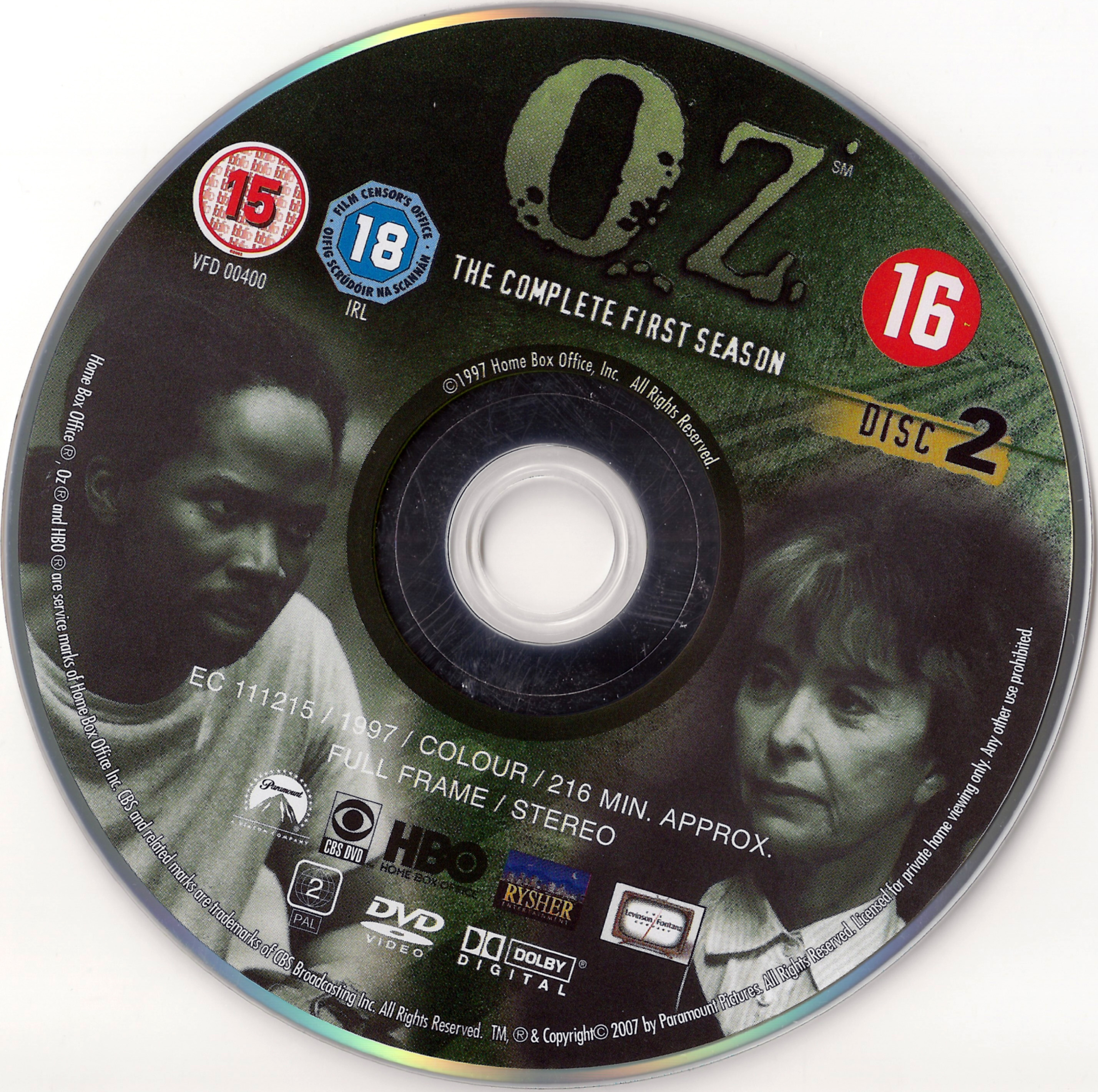 Oz Saison 1 DVD 2