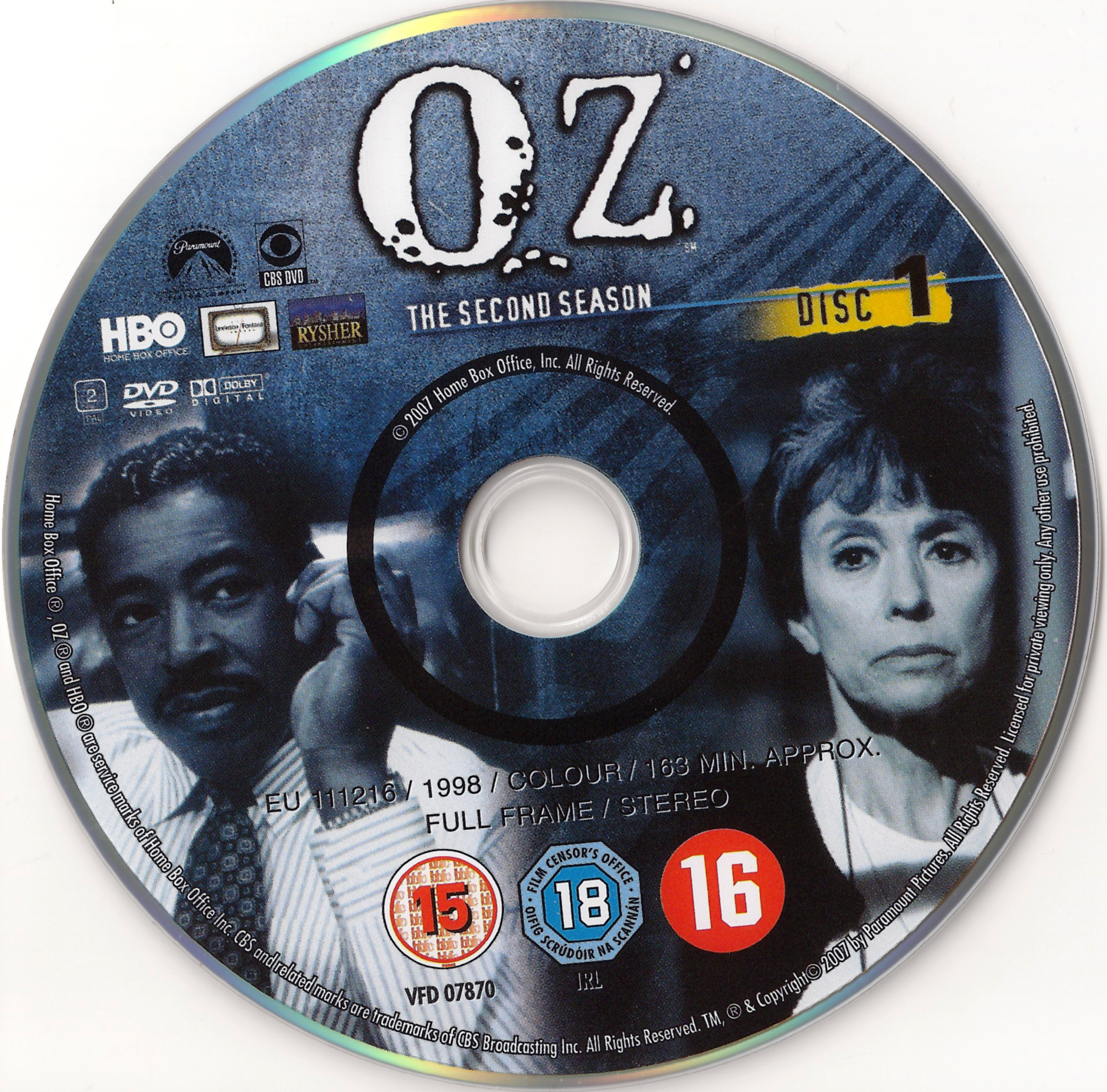 Oz Saison 2 DVD 1