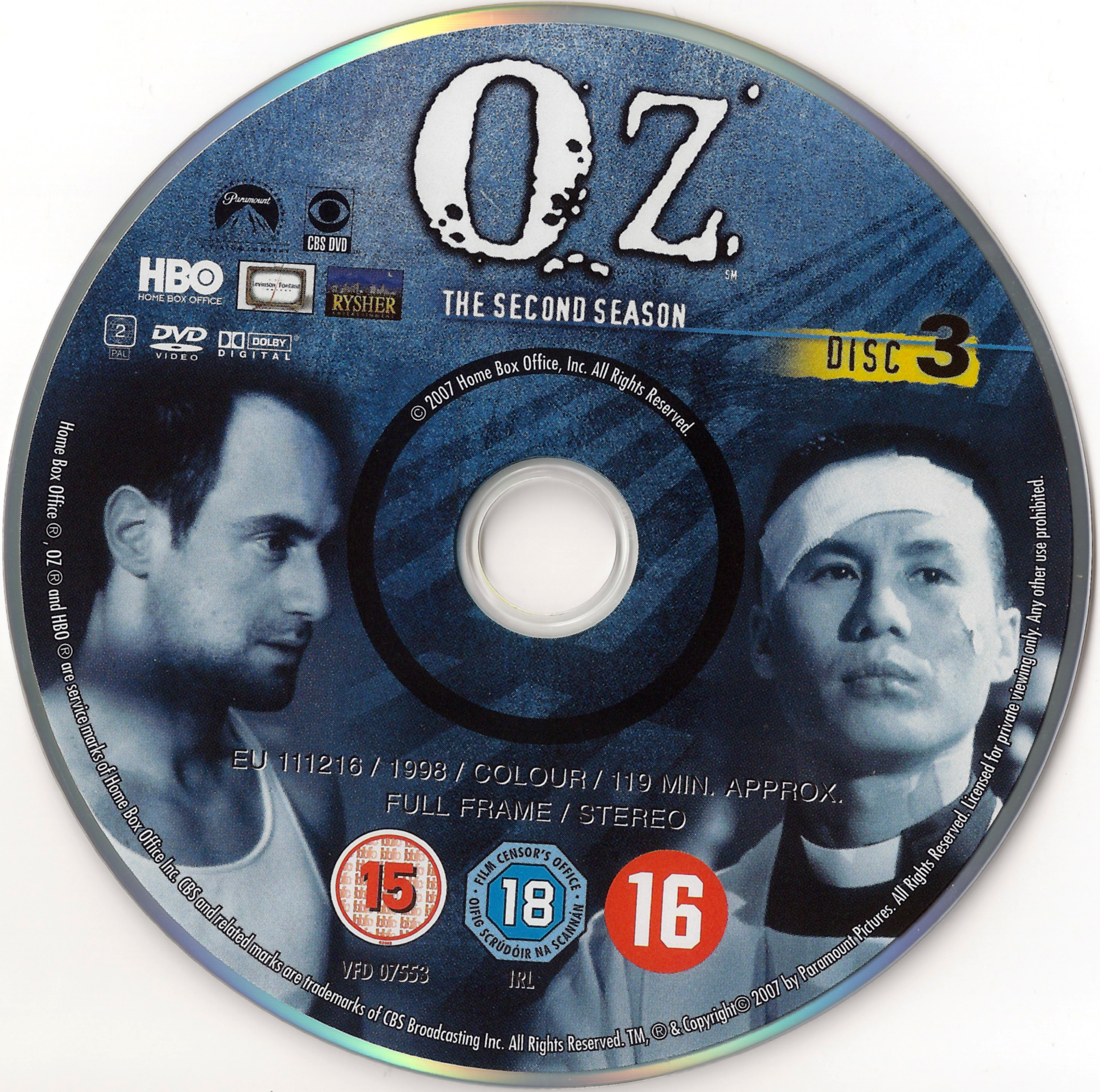 Oz Saison 2 DVD 3