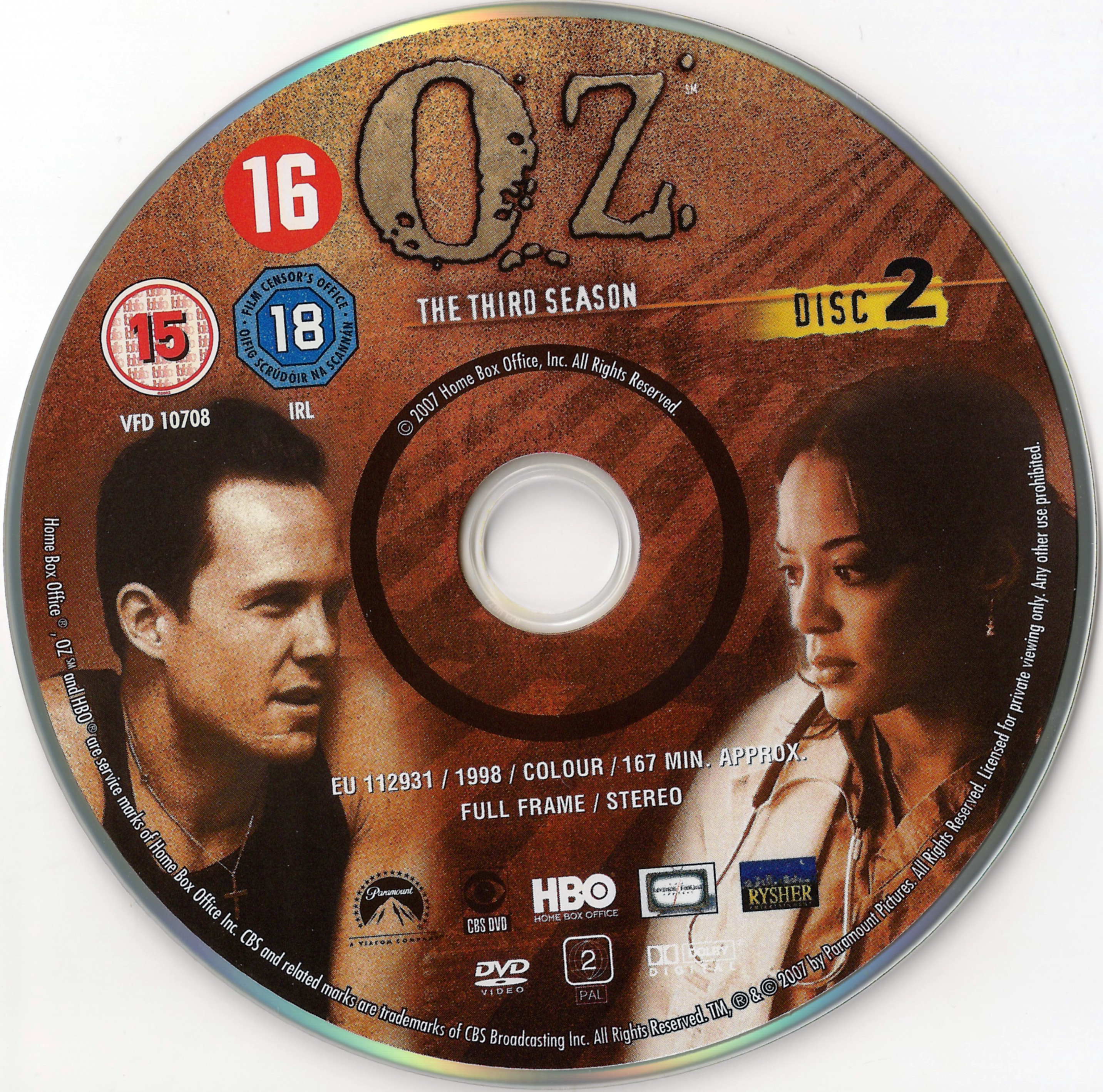 Oz Saison 3 DVD 2