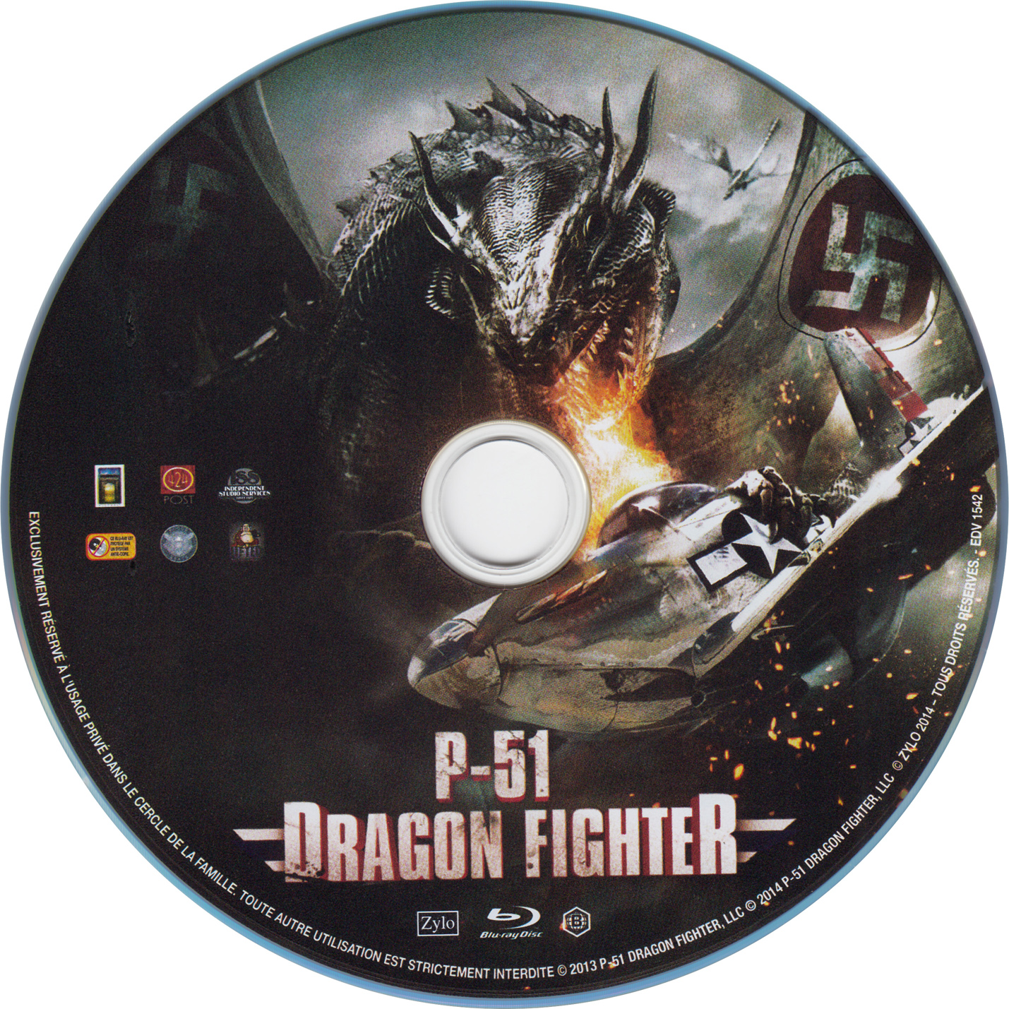 P-51 dragon fighter (BLU-RAY)