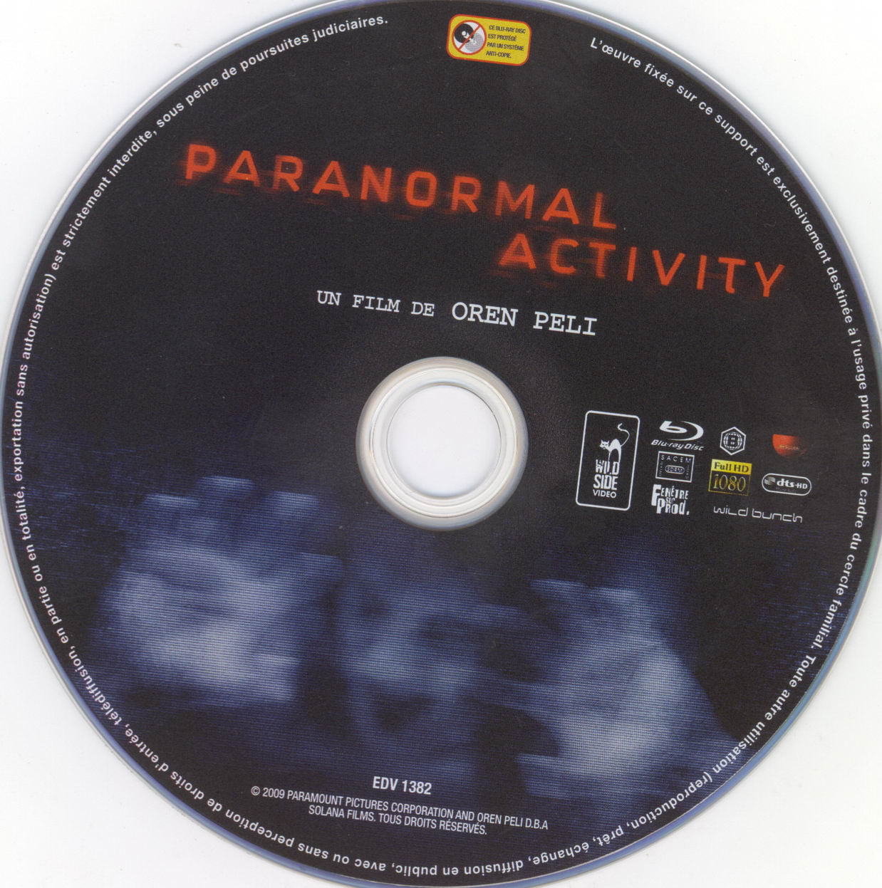 Paranormal activity (BLU-RAY)
