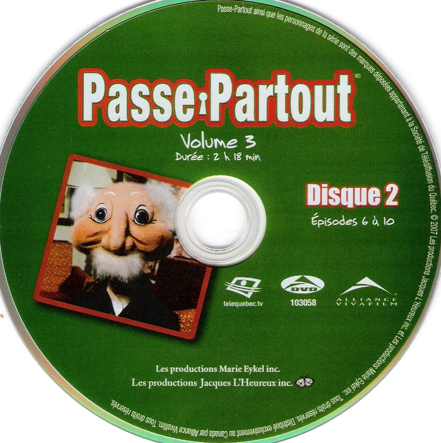 Passe-partout vol 3 DVD 2
