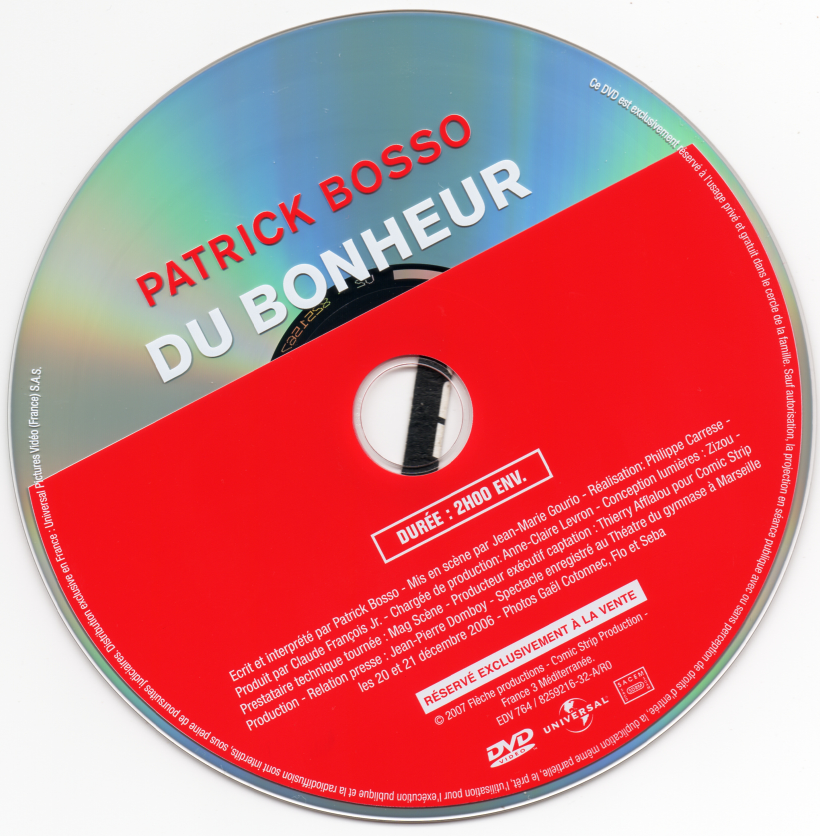 Patrick Bosso du bonheur