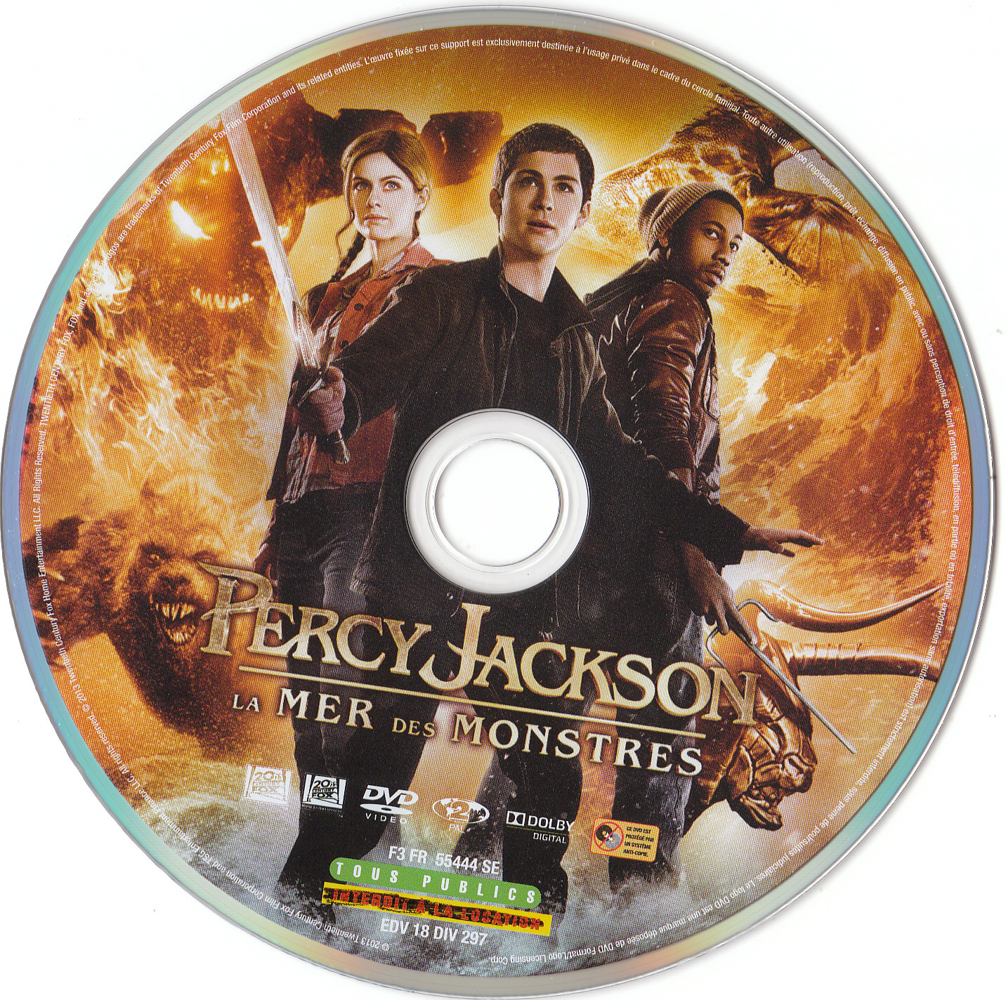 Percy Jackson La mer des monstres