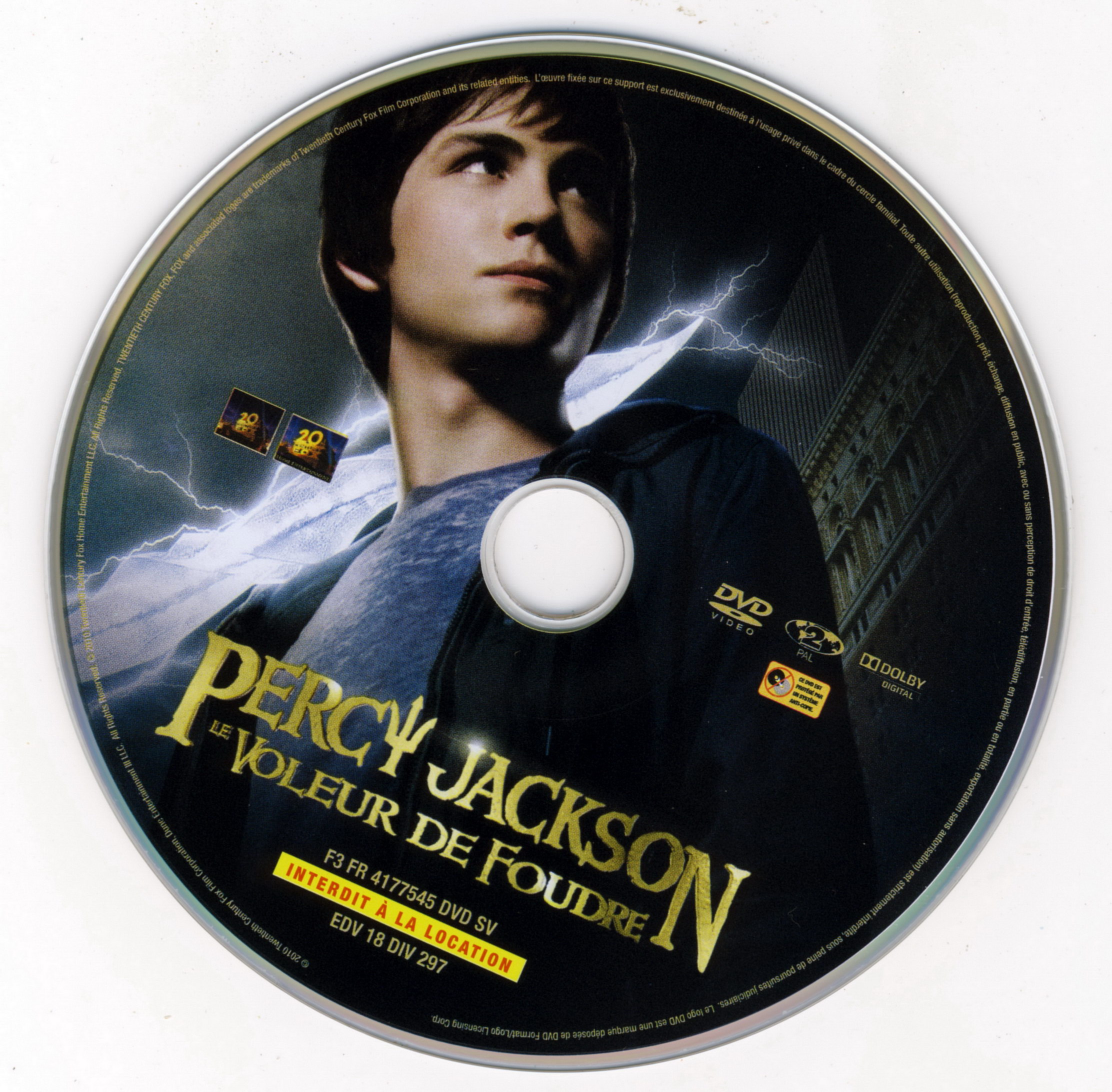 Percy Jackson le voleur de foudre