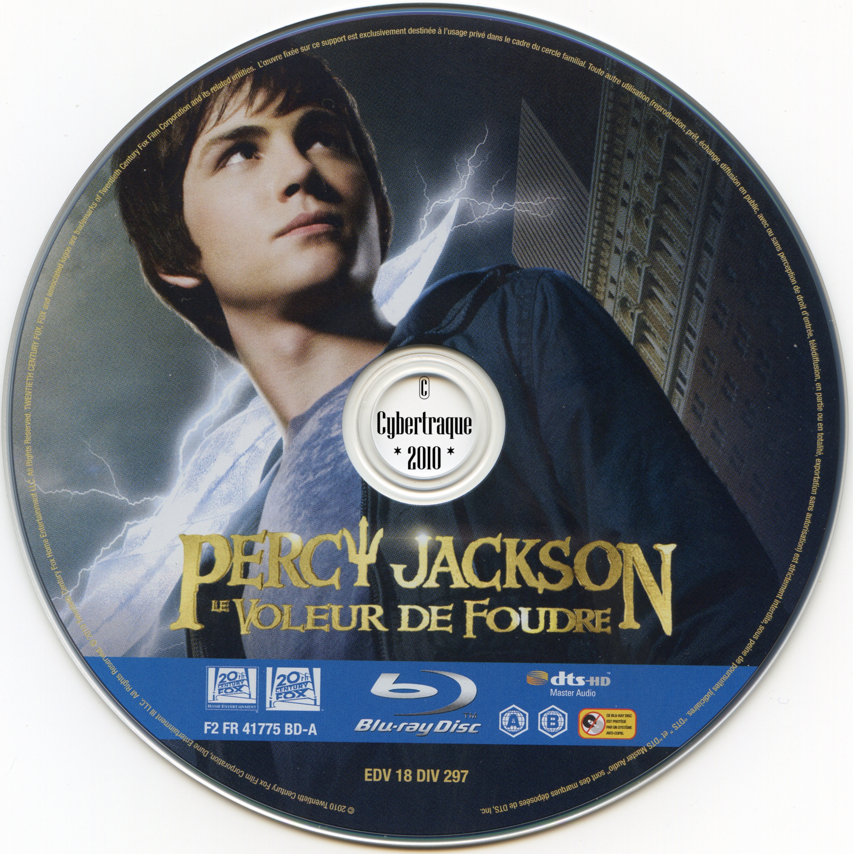 Percy Jackson le voleur de foudre (BLU-RAY)