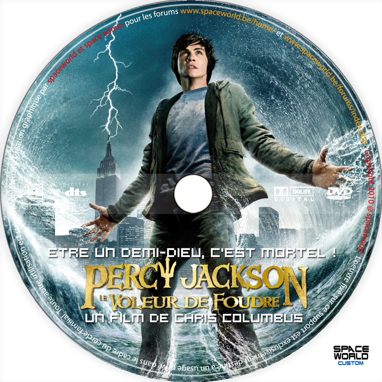 Percy Jackson le voleur de foudre custom